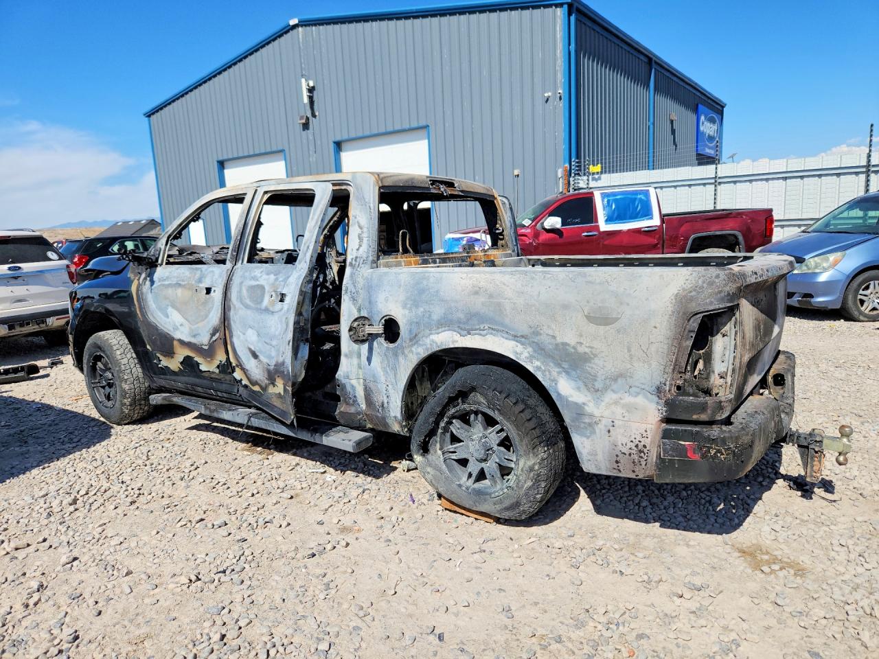 2019 Ram 1500 Classic Tradesman Black vin: 1C6RR7KT0KS507864