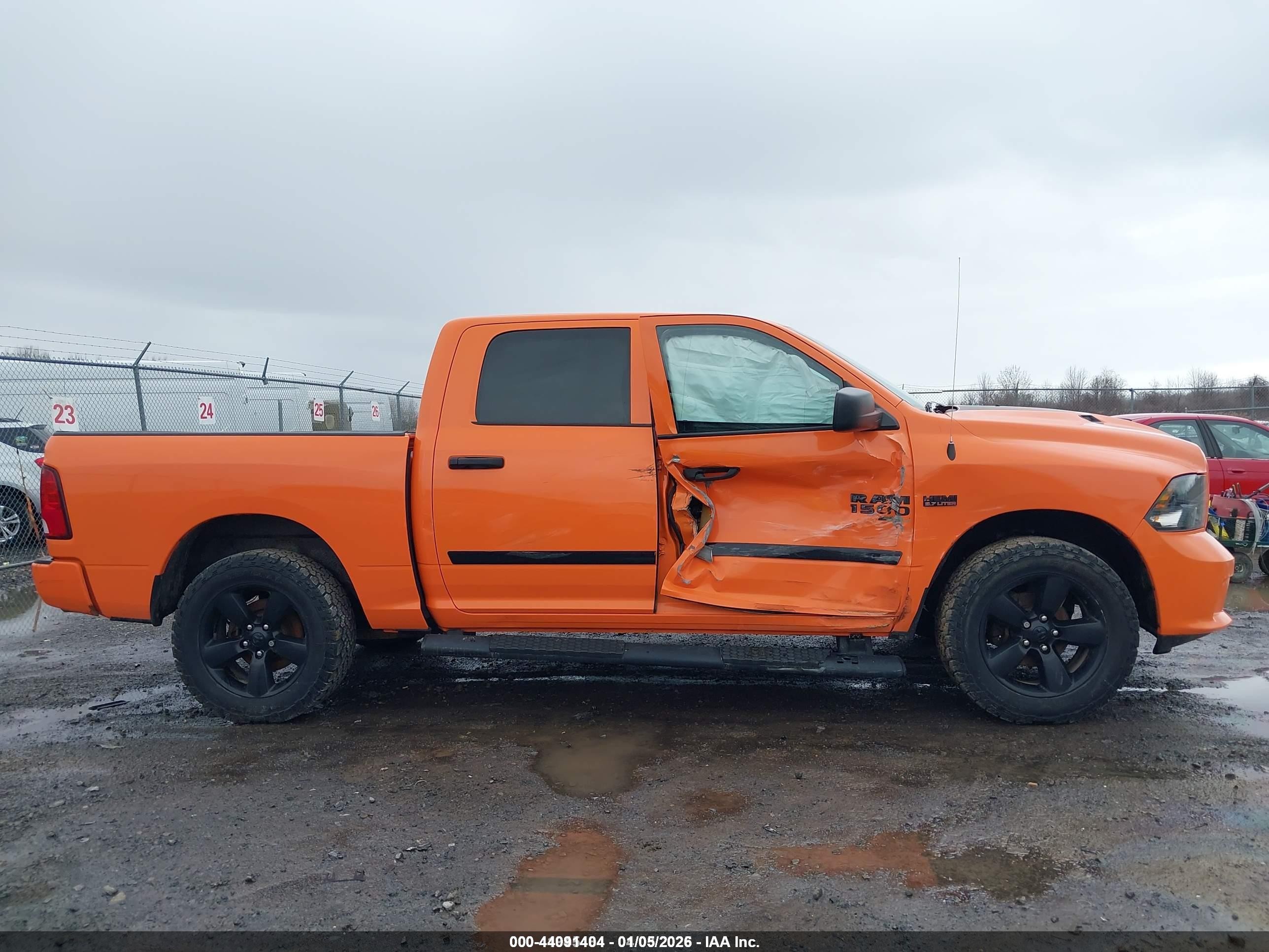 2019 Ram 1500 Classic St Оранжевый vin: 1C6RR7KT0KS611674