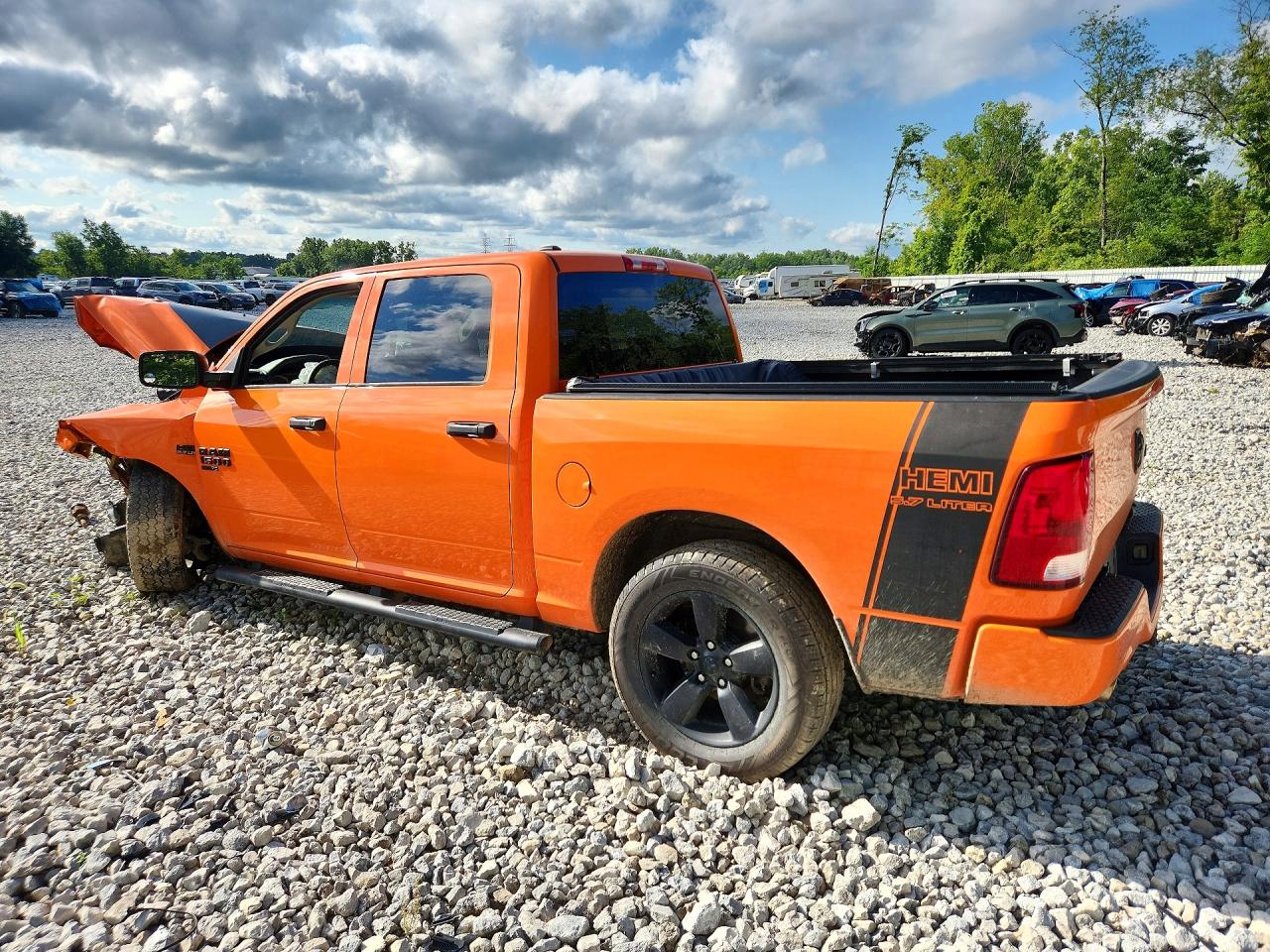 2019 Ram 1500 Classic Tradesman Orange vin: 1C6RR7KT0KS615241