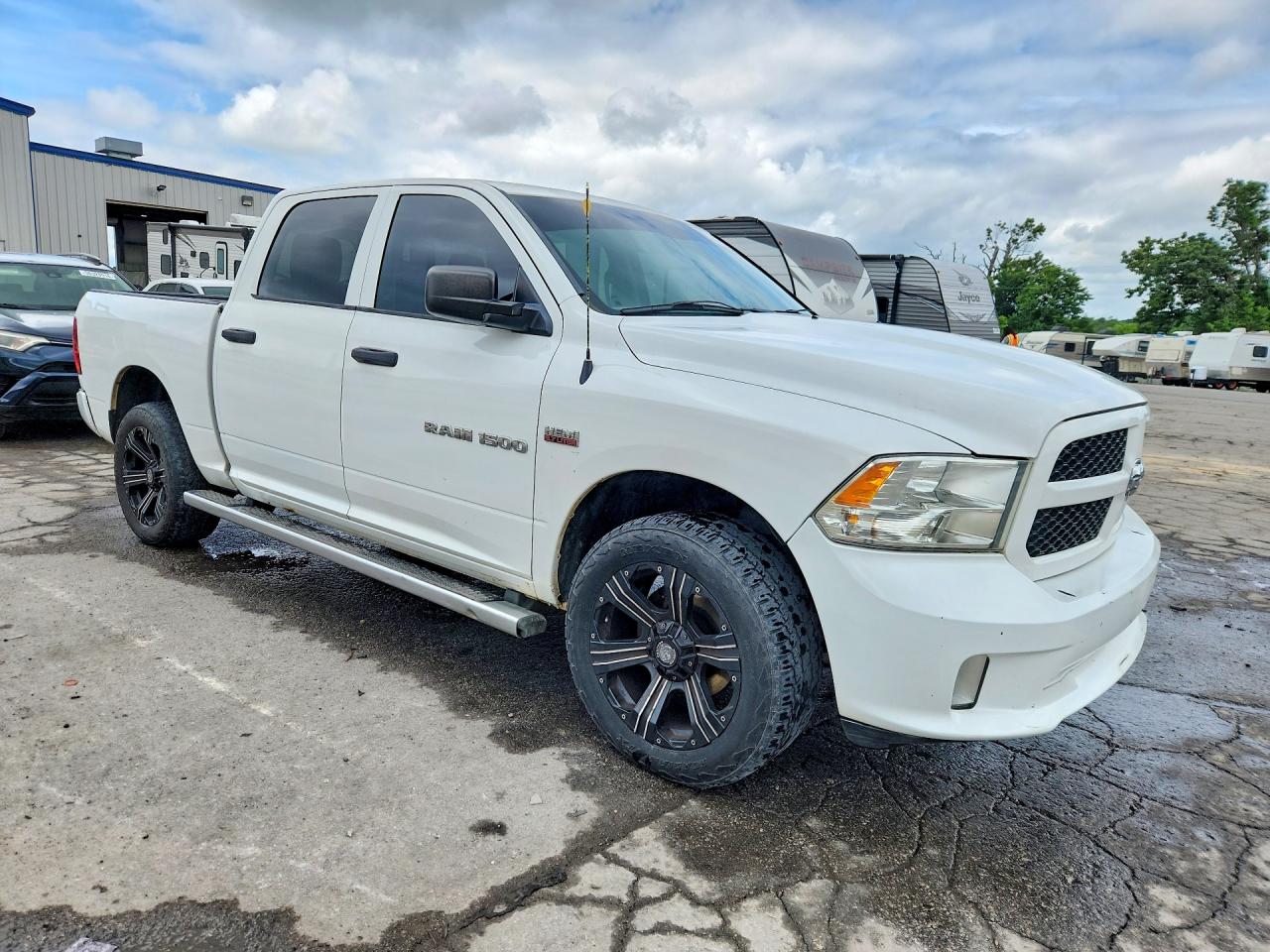 2014 Ram 1500 St White vin: 1C6RR7KT1ES226709