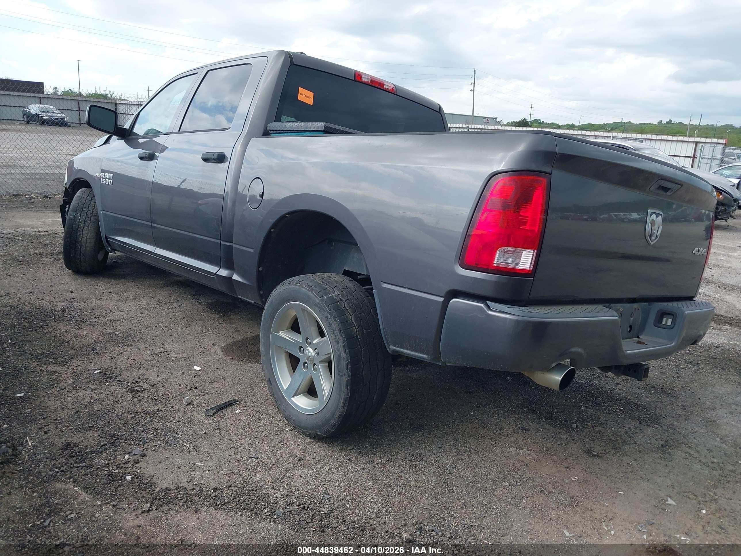 2014 Ram 1500 Express Серый vin: 1C6RR7KT1ES262853