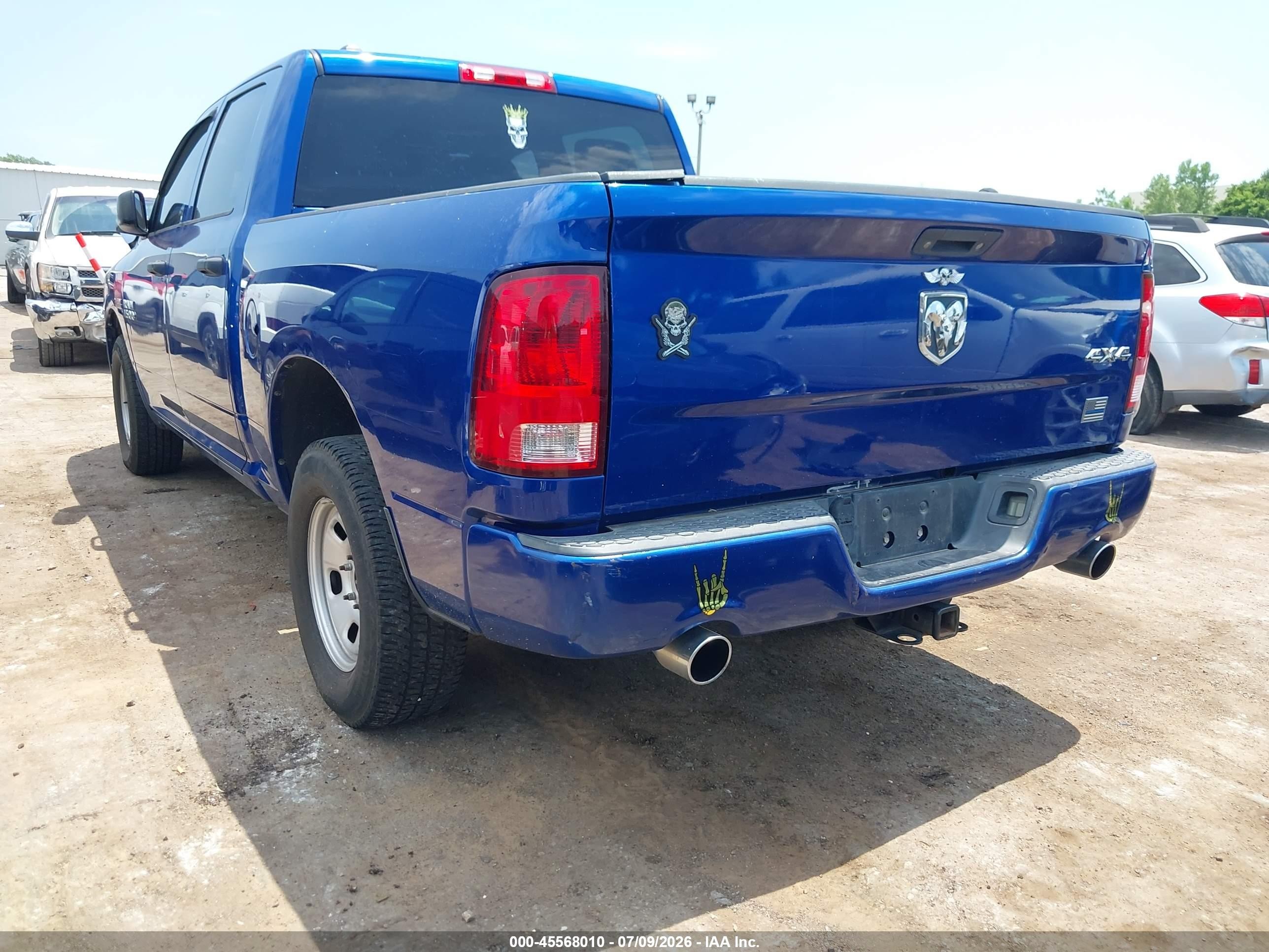 2014 Ram 1500 Express Blue vin: 1C6RR7KT1ES263890