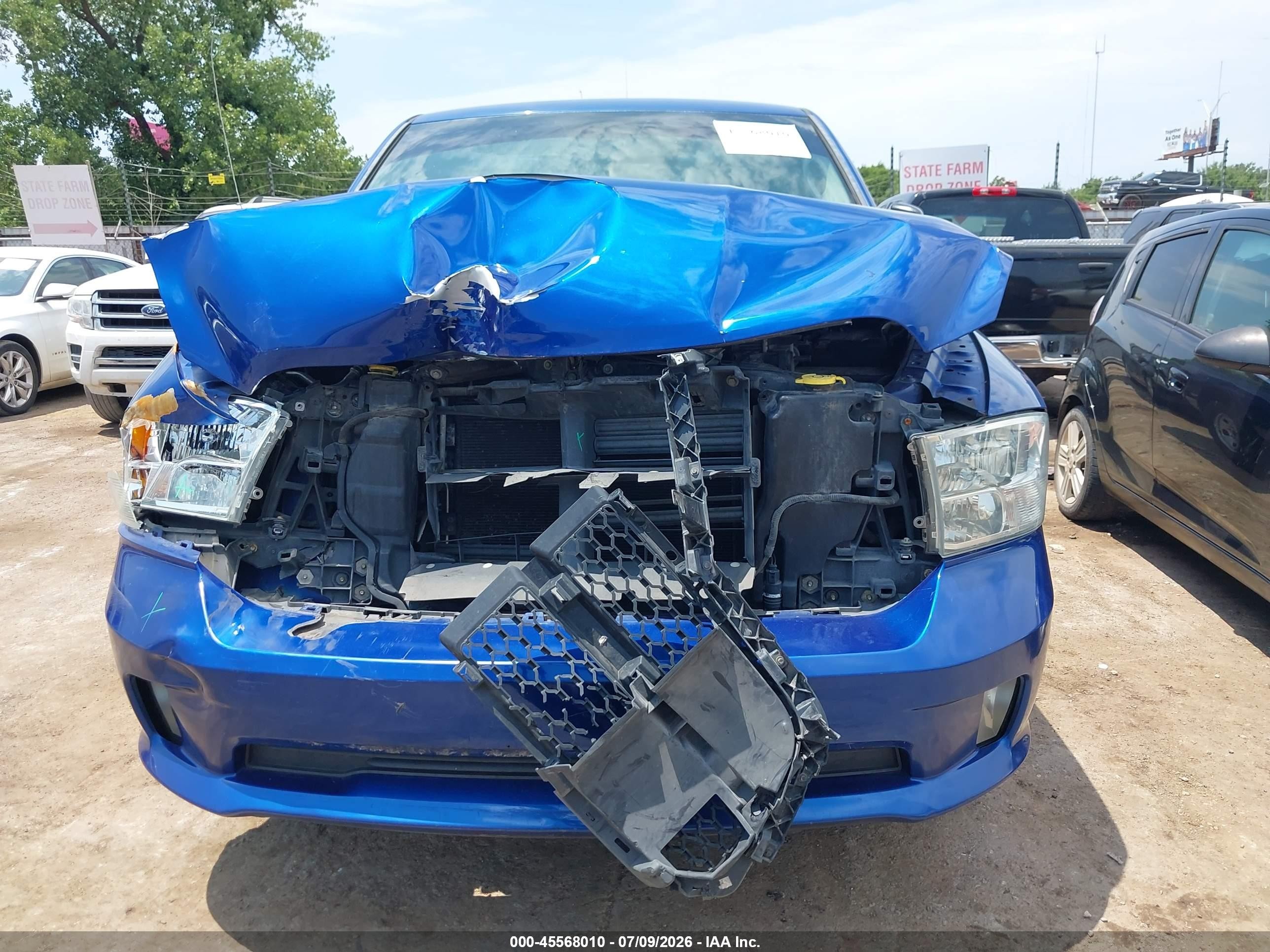 2014 Ram 1500 Express Blue vin: 1C6RR7KT1ES263890