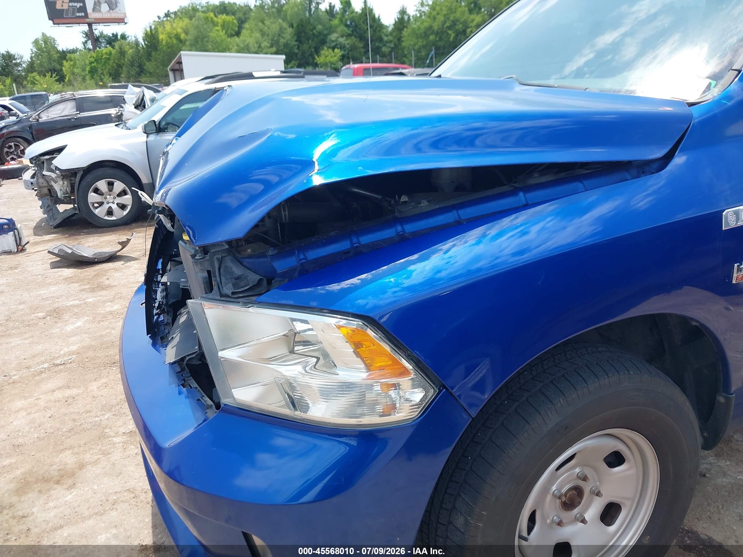 2014 Ram 1500 Express Blue vin: 1C6RR7KT1ES263890