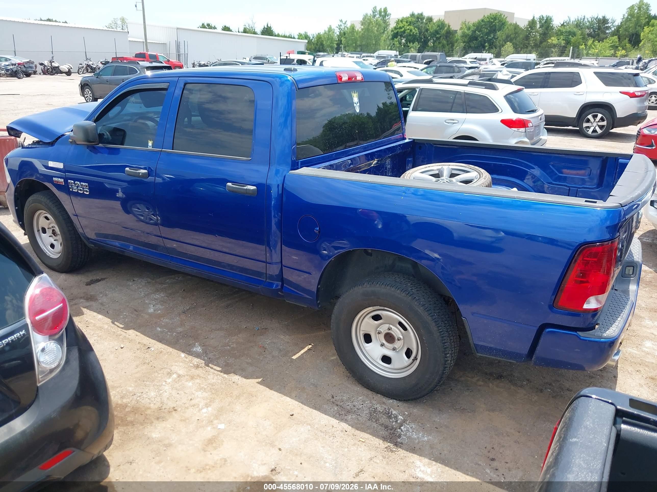 2014 Ram 1500 Express Blue vin: 1C6RR7KT1ES263890