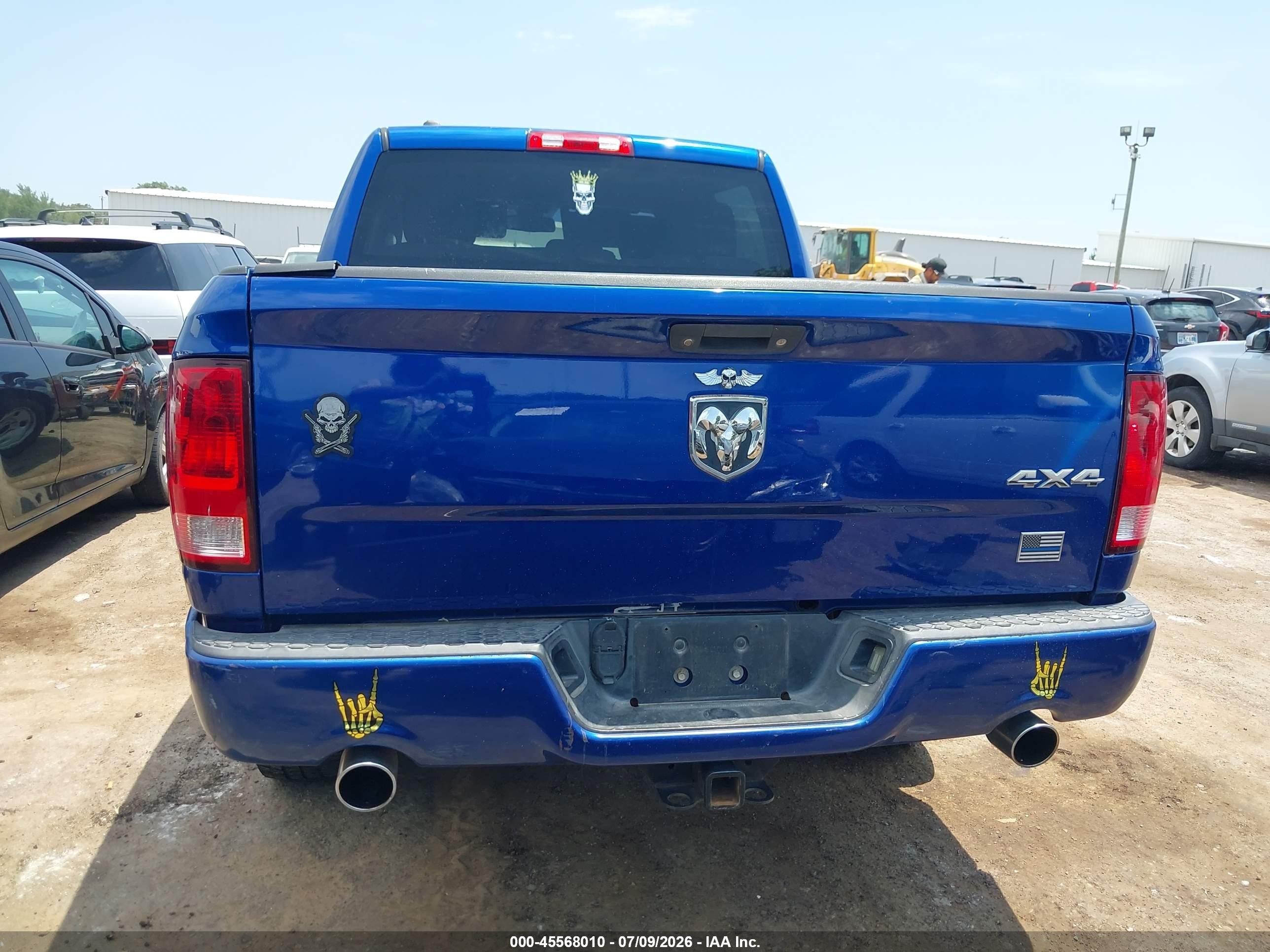 2014 Ram 1500 Express Blue vin: 1C6RR7KT1ES263890