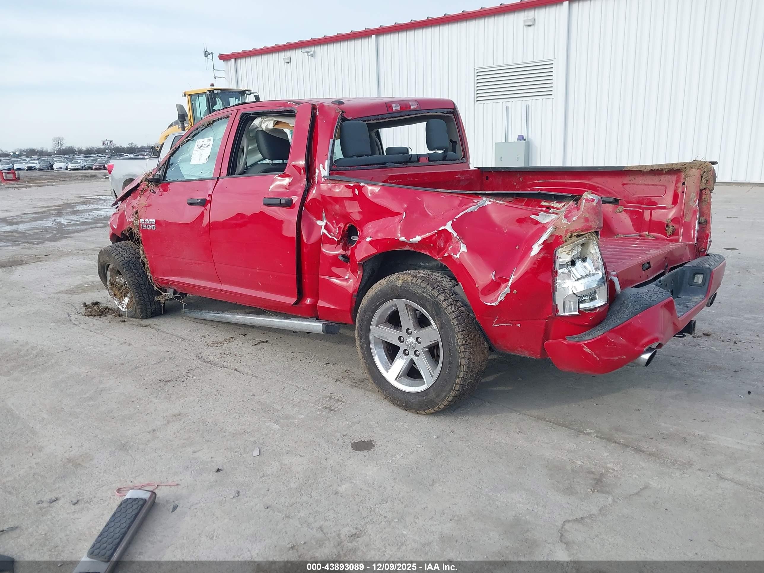 2016 Ram 1500 Express Red vin: 1C6RR7KT1GS158589