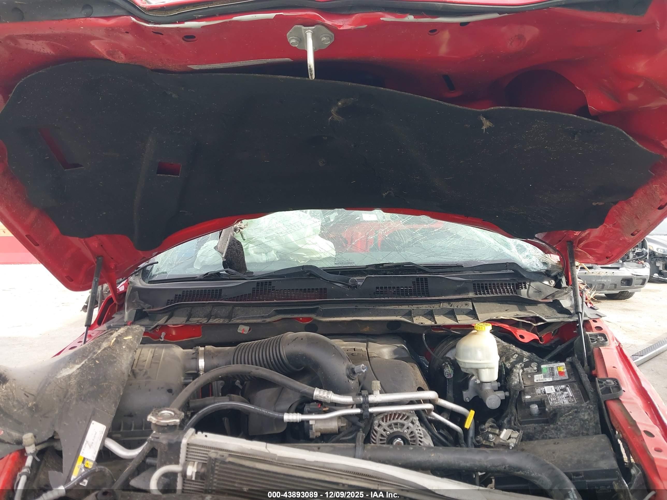 2016 Ram 1500 Express Red vin: 1C6RR7KT1GS158589