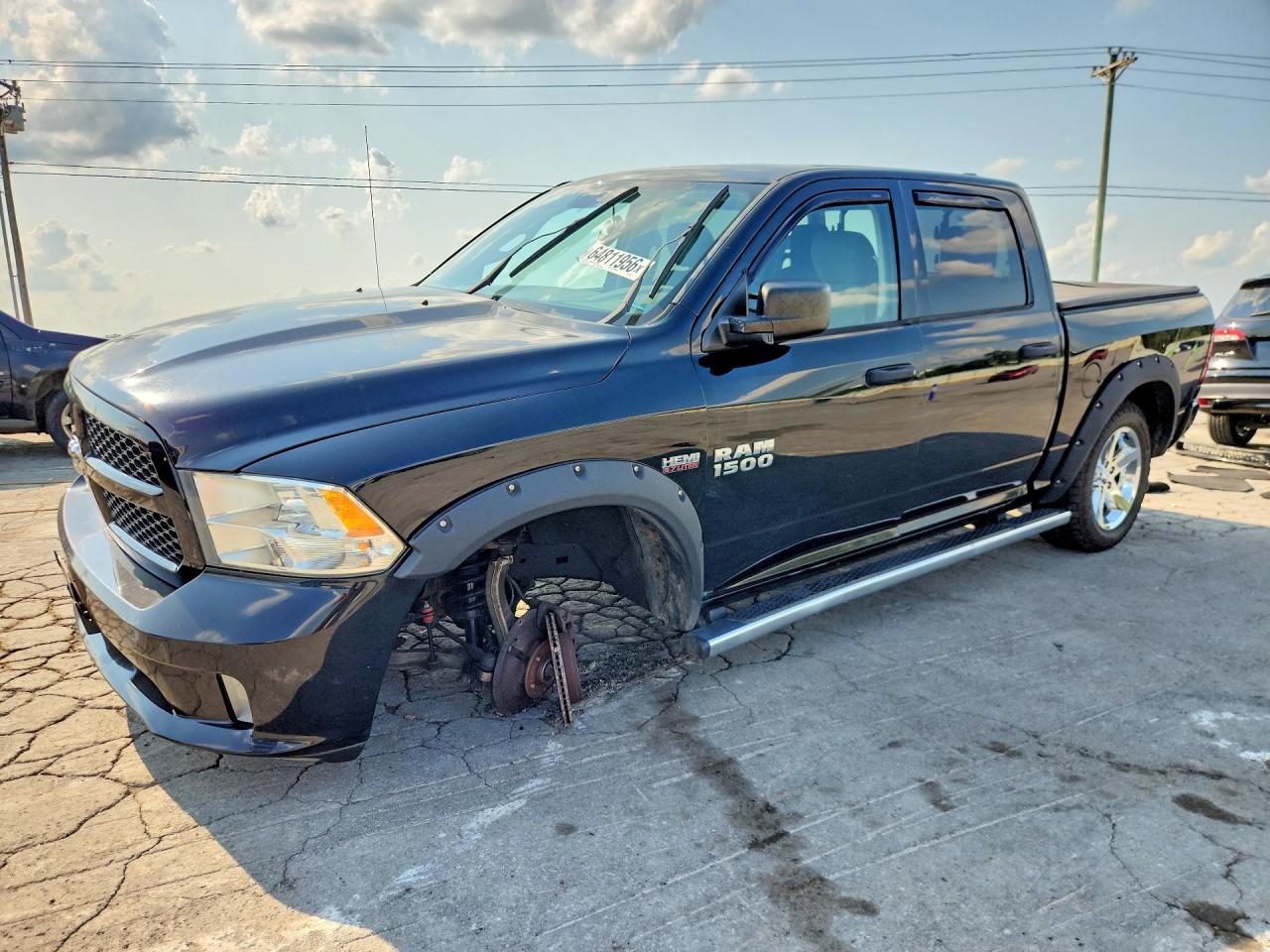 2013 Ram 1500 St Black vin: 1C6RR7KT2DS618032