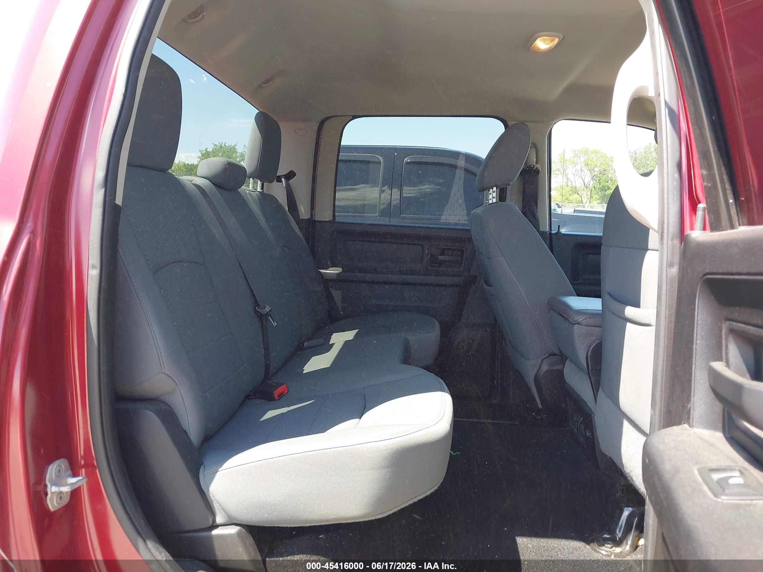 2013 Ram 1500 Express Red vin: 1C6RR7KT2DS648454