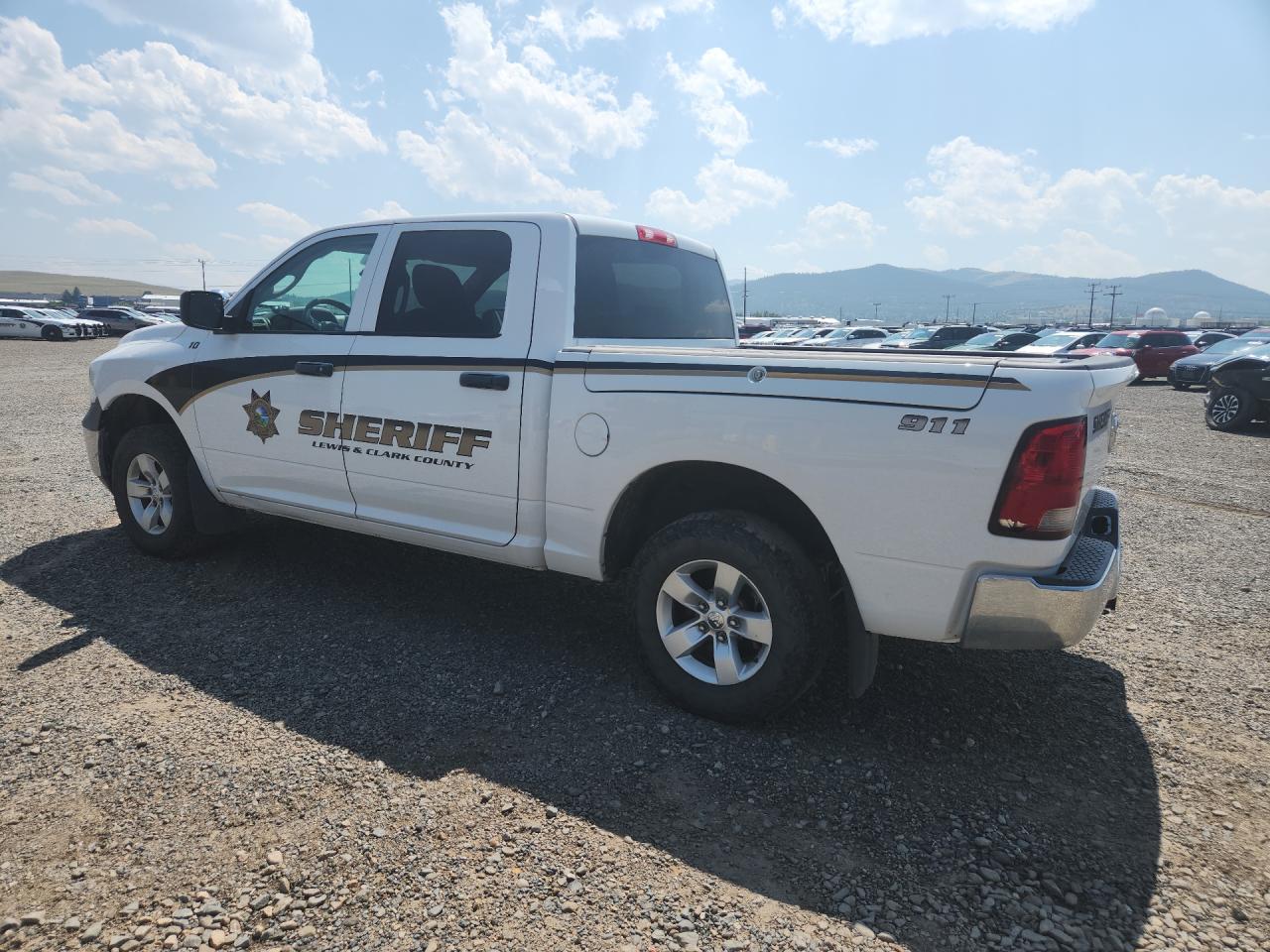 2013 Ram 1500 St Белый vin: 1C6RR7KT2DS670194 Damage: Left Front Tire, Worn, Replacement Required