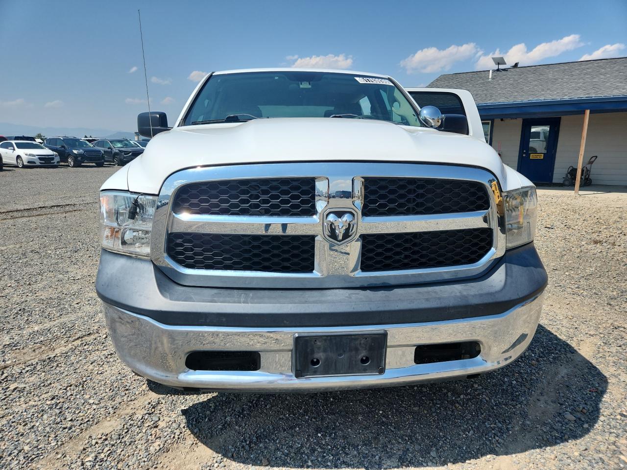 2013 Ram 1500 St Белый vin: 1C6RR7KT2DS670194 Damage: Front Metal Bumper Chrome, Dent(S) W/No Paint Dmg, < 1/8 Inch