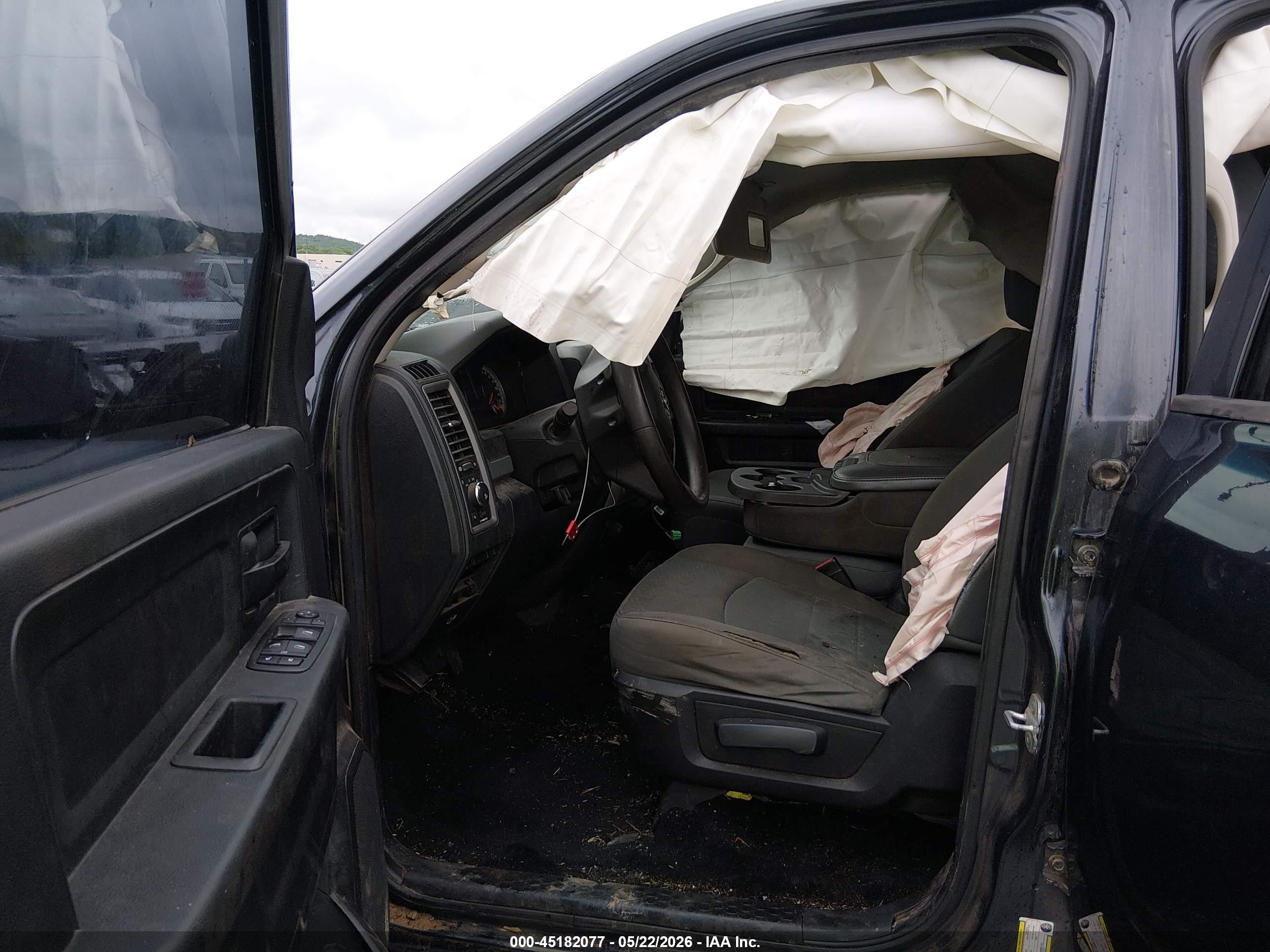 2014 Ram 1500 Express Black vin: 1C6RR7KT2ES209790