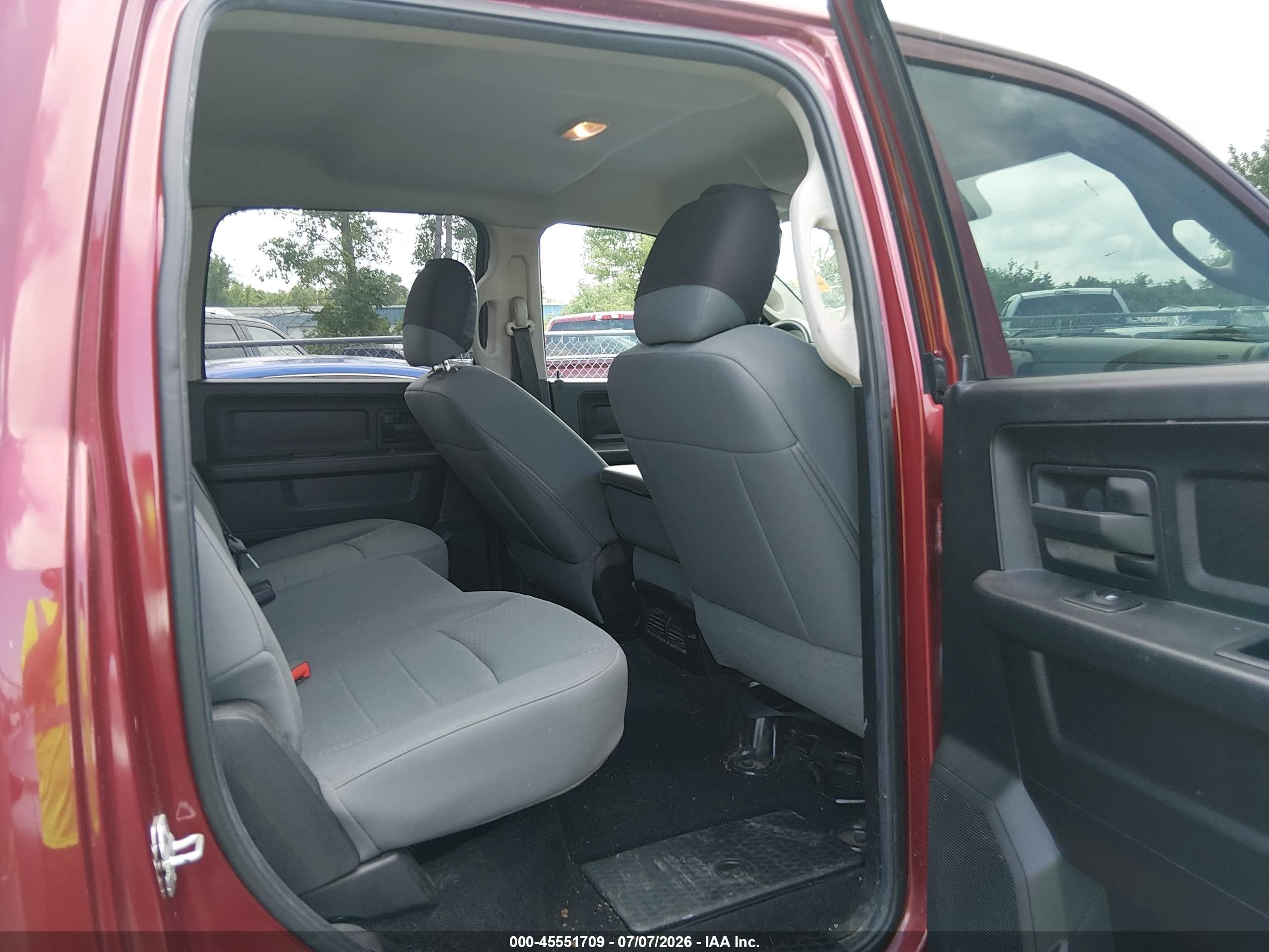 2014 Ram 1500 Express Red vin: 1C6RR7KT2ES263865