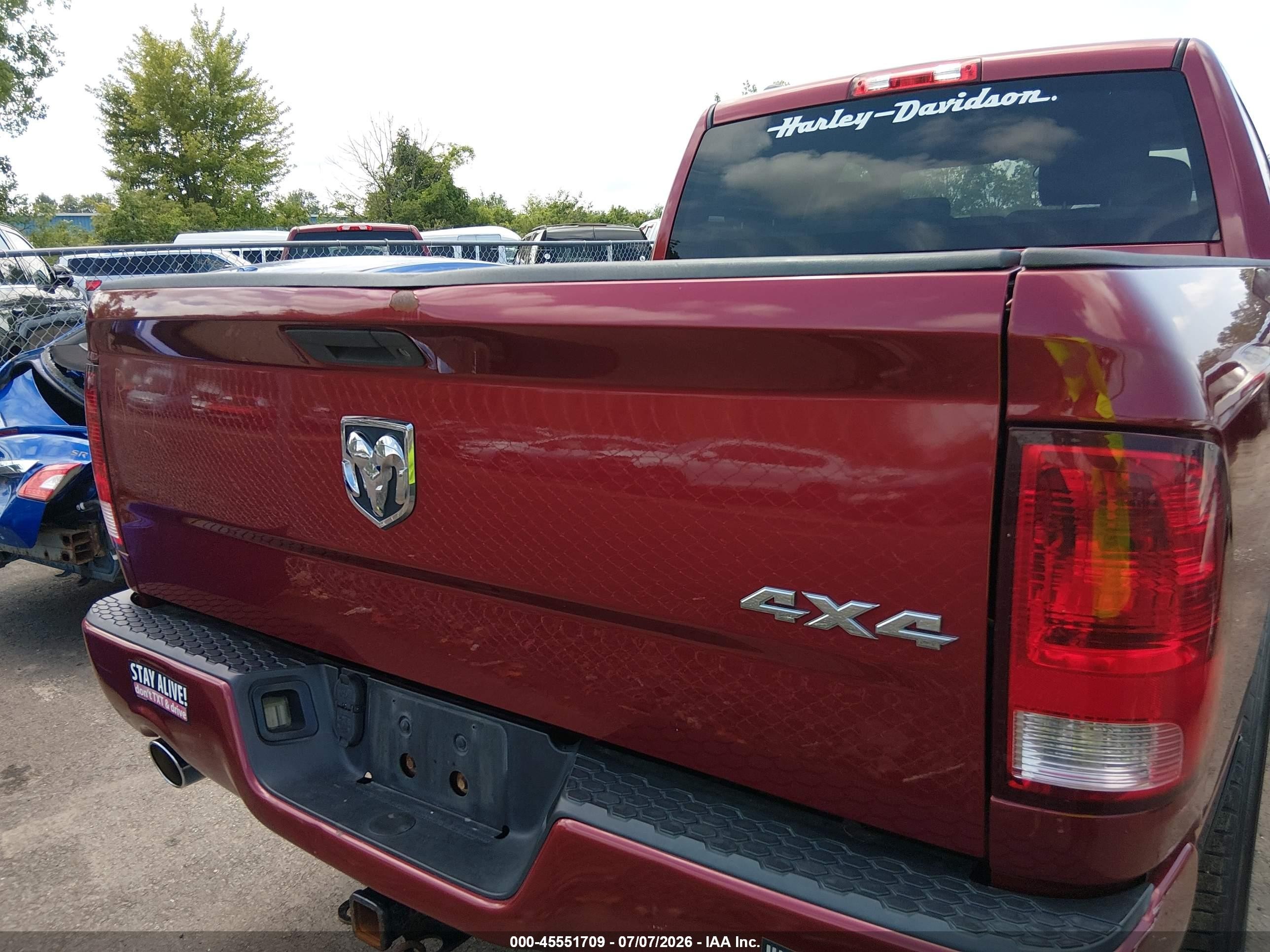 2014 Ram 1500 Express Red vin: 1C6RR7KT2ES263865