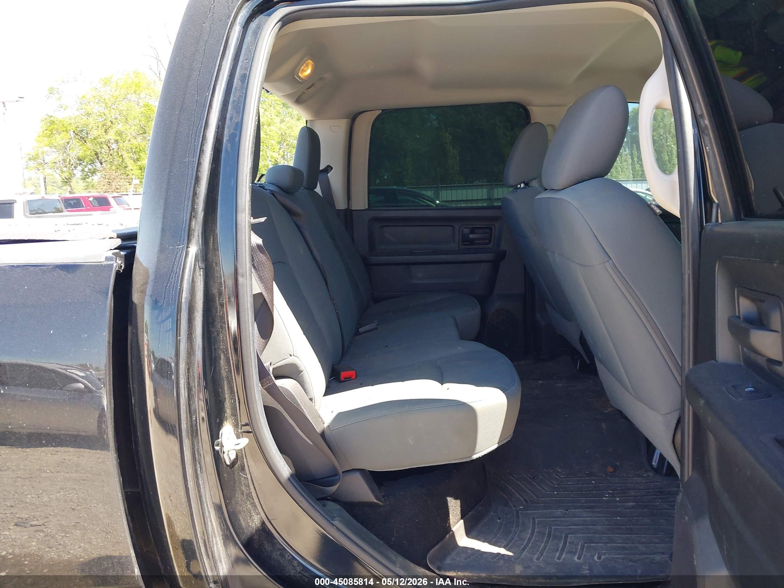 2014 Ram 1500 Express Black vin: 1C6RR7KT2ES289916
