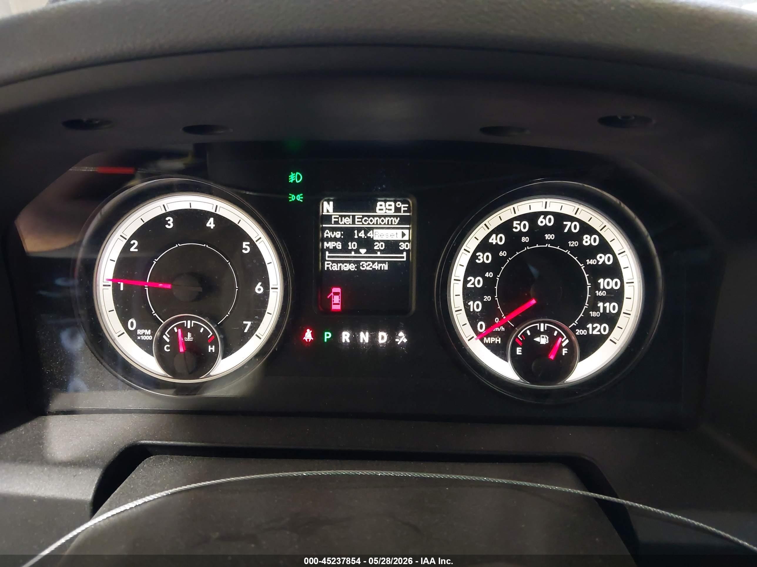 2014 Ram 1500 Express Black vin: 1C6RR7KT2ES343781