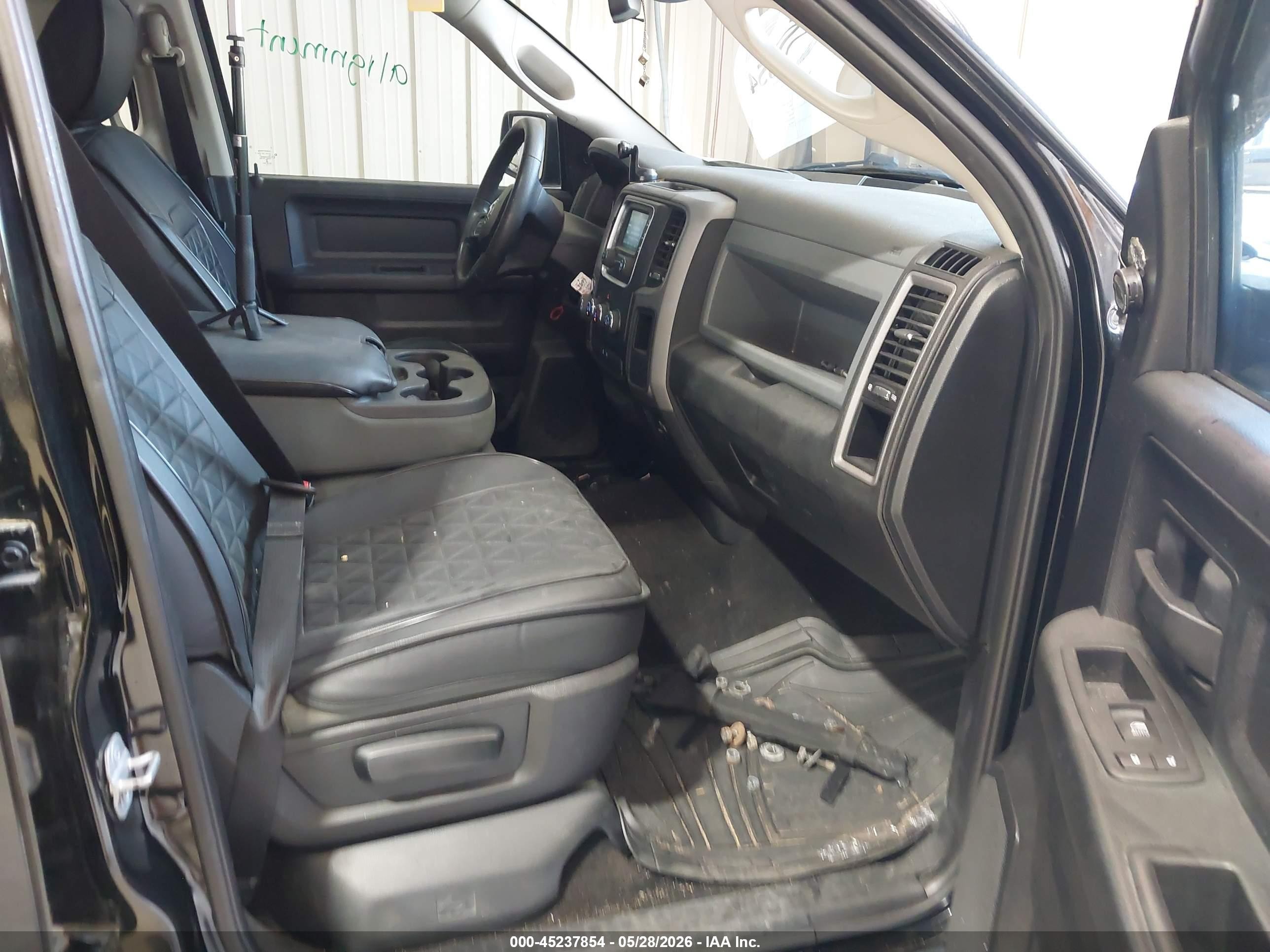 2014 Ram 1500 Express Black vin: 1C6RR7KT2ES343781