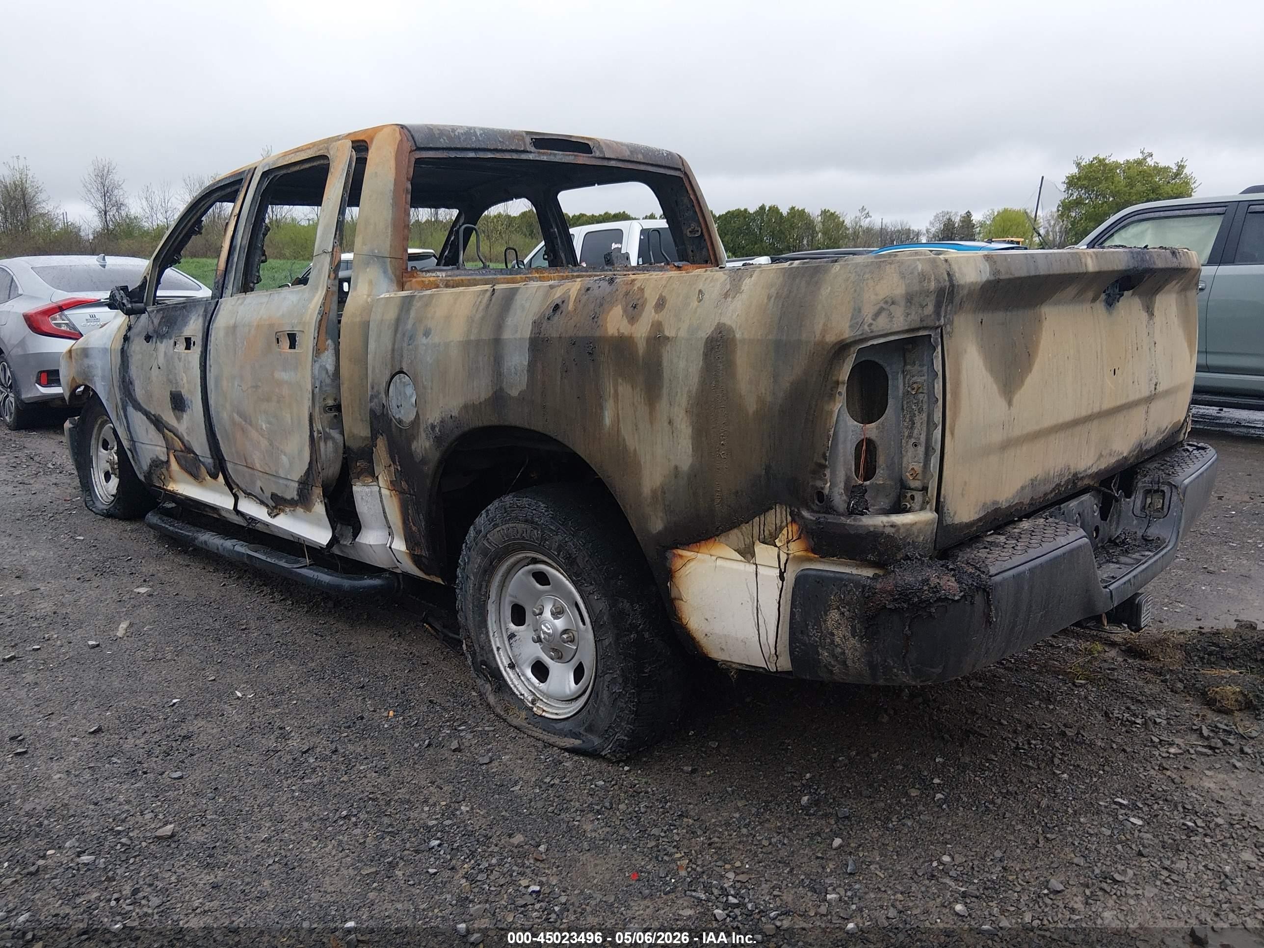 2015 Ram 1500 Tradesman Black vin: 1C6RR7KT2FS563679