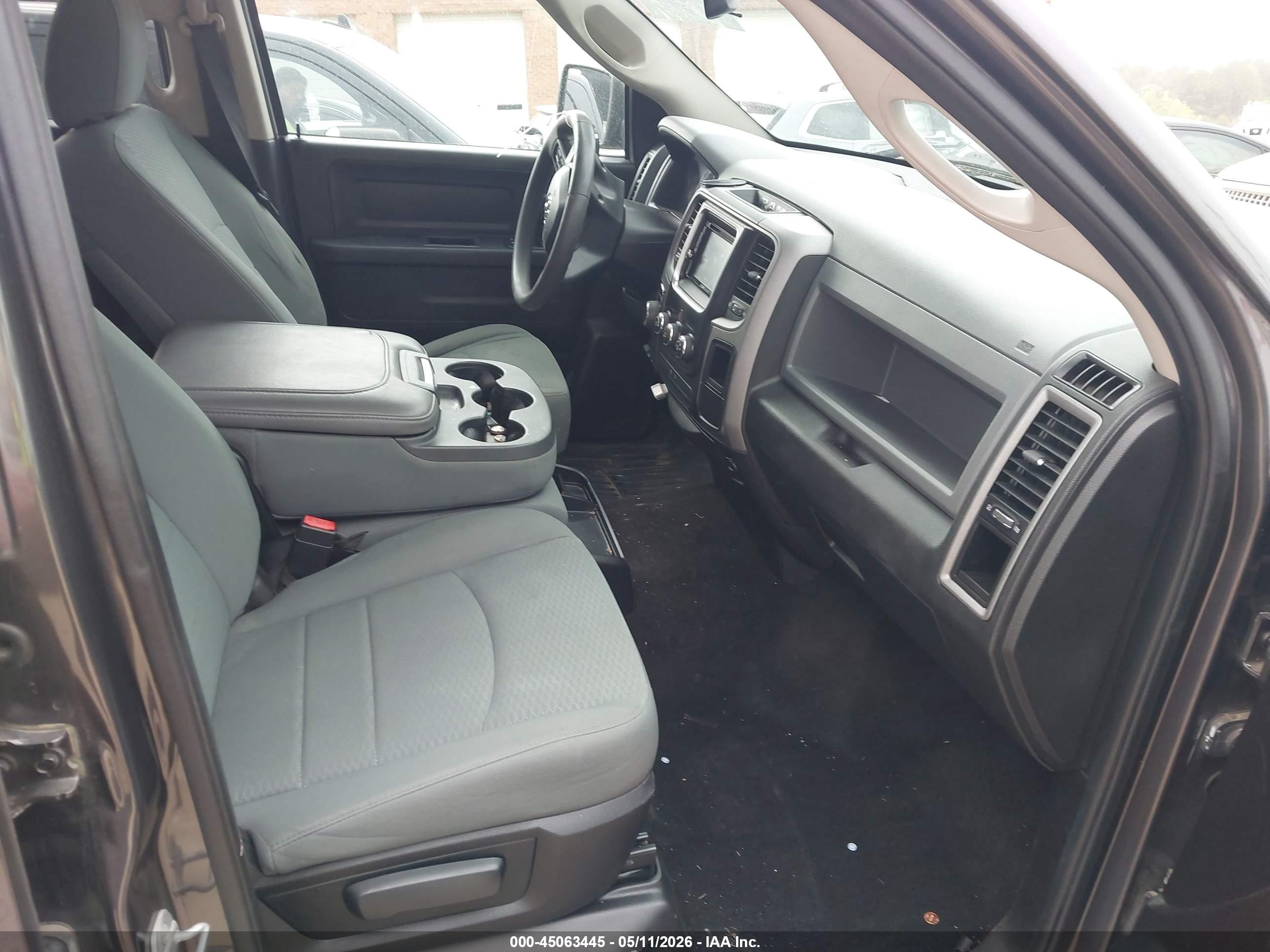 2015 Ram 1500 Express Gray vin: 1C6RR7KT2FS585195