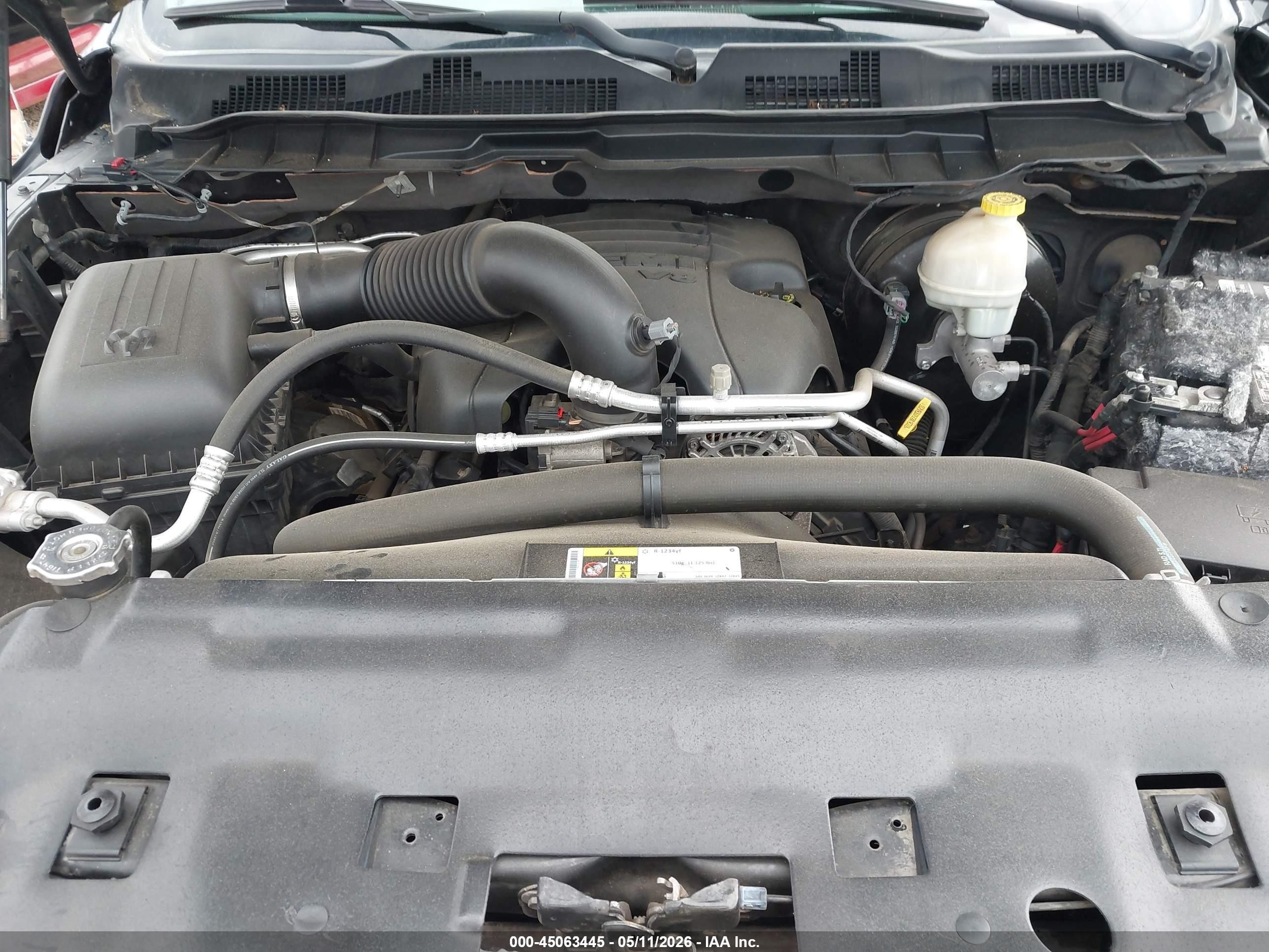 2015 Ram 1500 Express Gray vin: 1C6RR7KT2FS585195