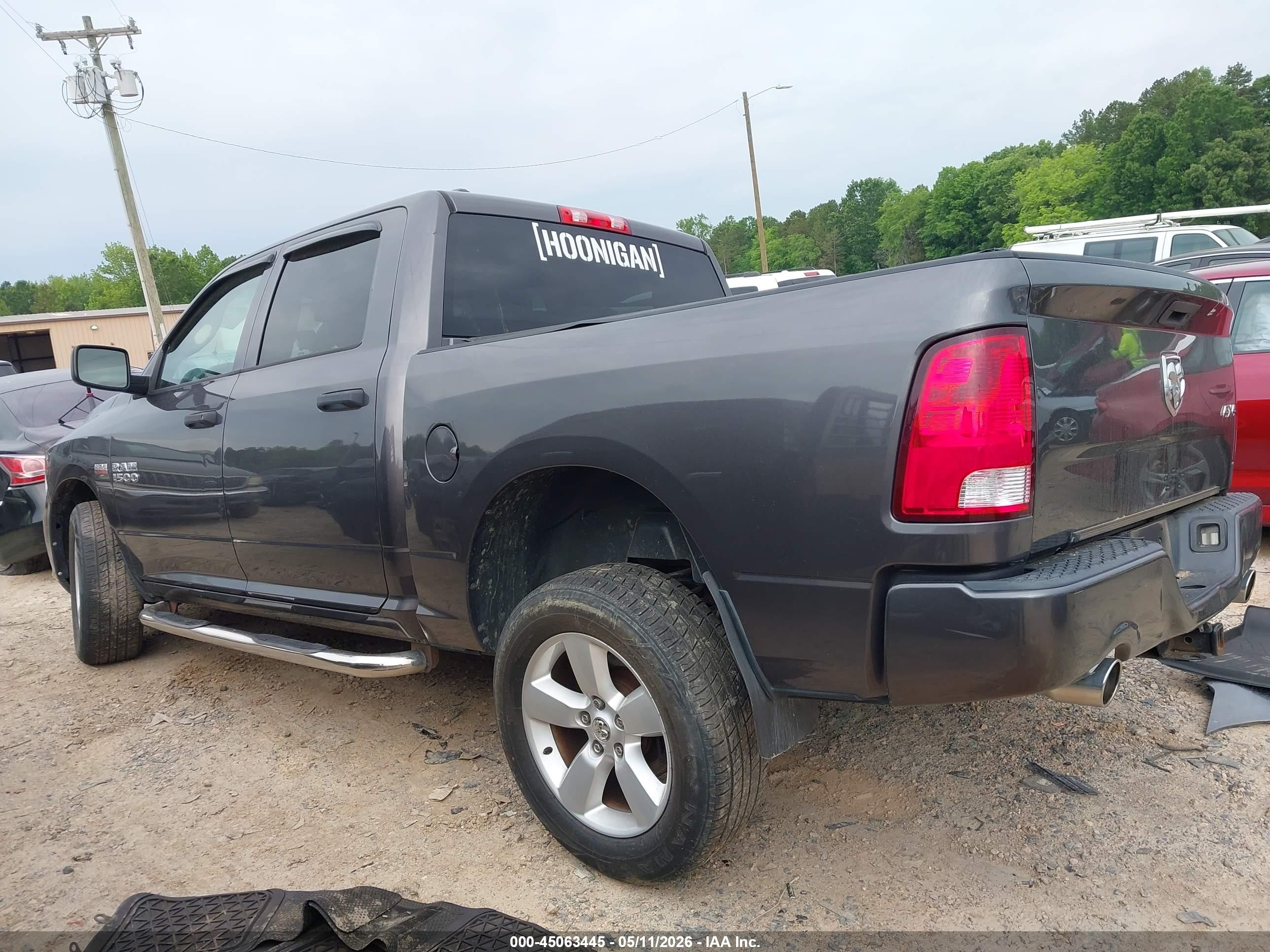 2015 Ram 1500 Express Gray vin: 1C6RR7KT2FS585195