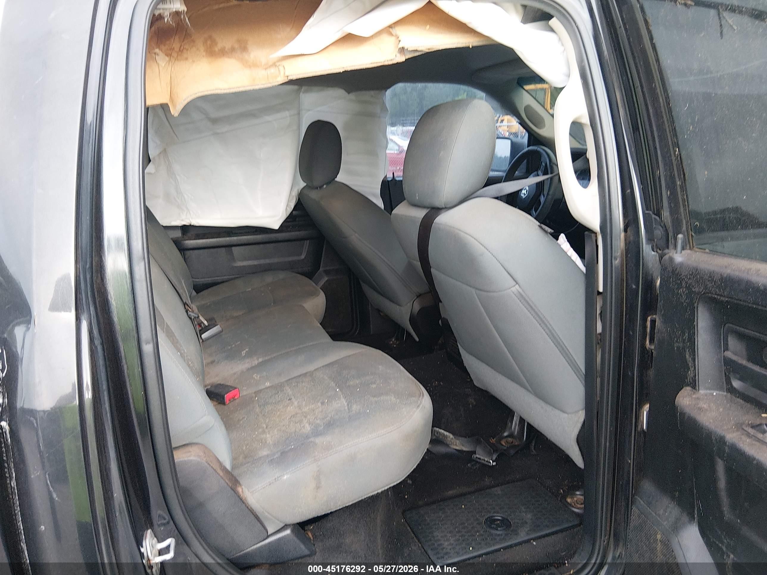 2015 Ram 1500 Express Black vin: 1C6RR7KT2FS631866
