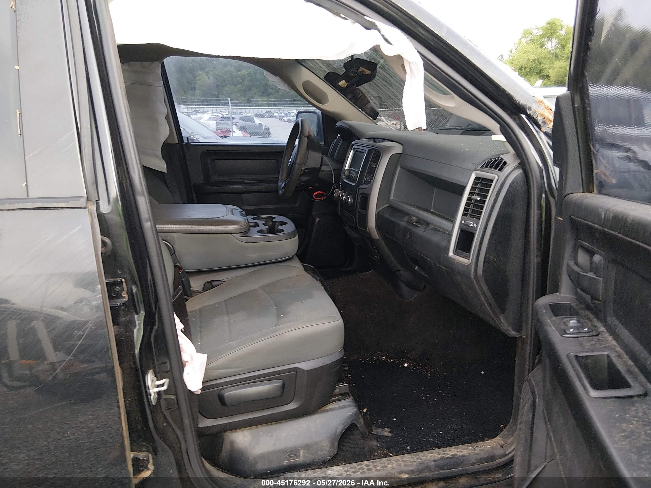 2015 Ram 1500 Express Black vin: 1C6RR7KT2FS631866