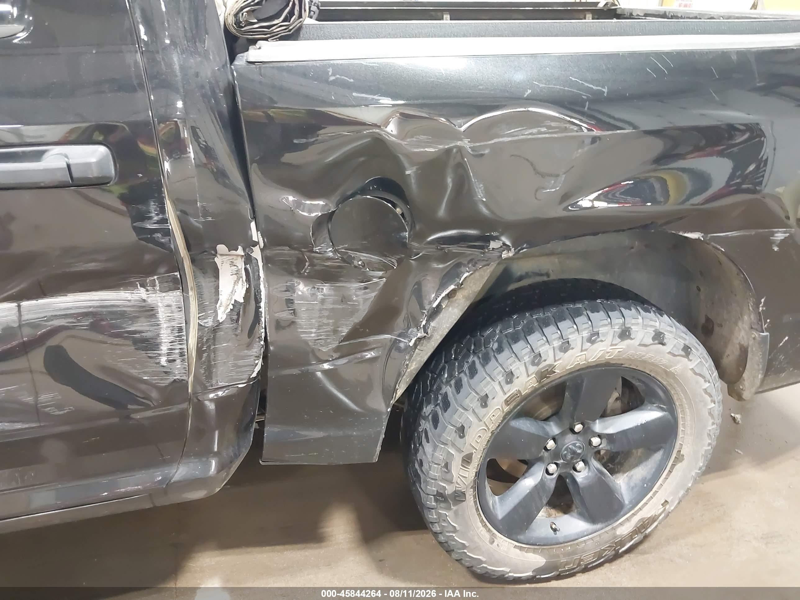 2015 Ram 1500 Express Black vin: 1C6RR7KT2FS694255