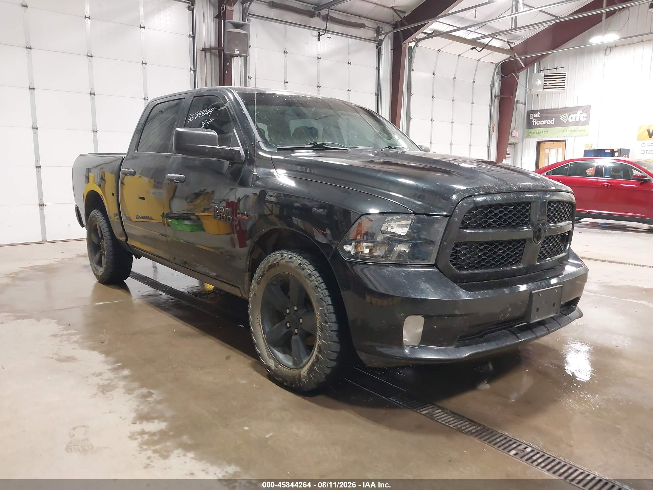 2015 Ram 1500 Express Black vin: 1C6RR7KT2FS694255