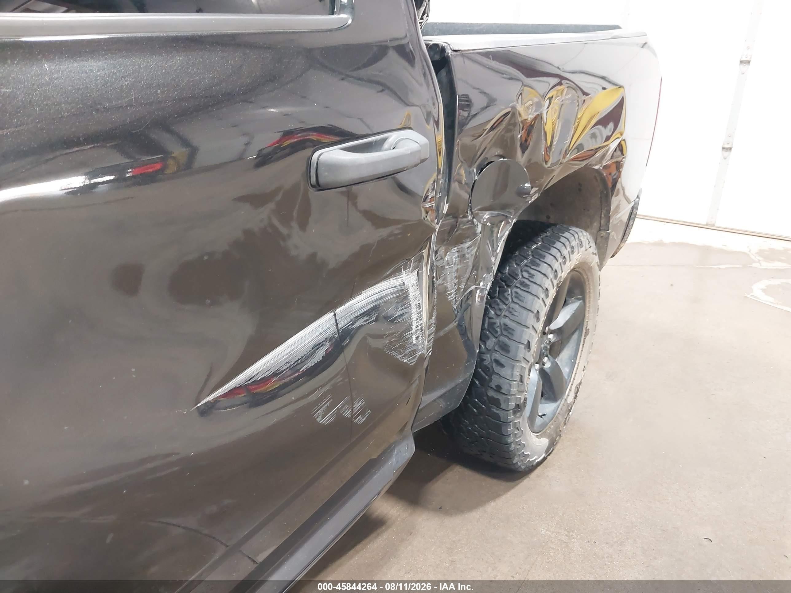 2015 Ram 1500 Express Black vin: 1C6RR7KT2FS694255
