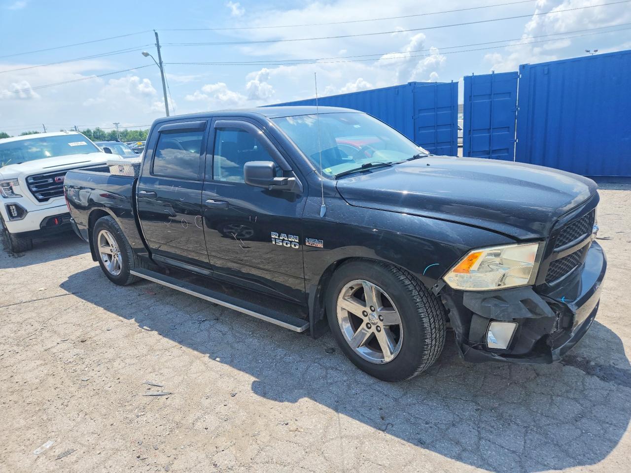 2013 Ram 1500 St Черный vin: 1C6RR7KT3DS606245