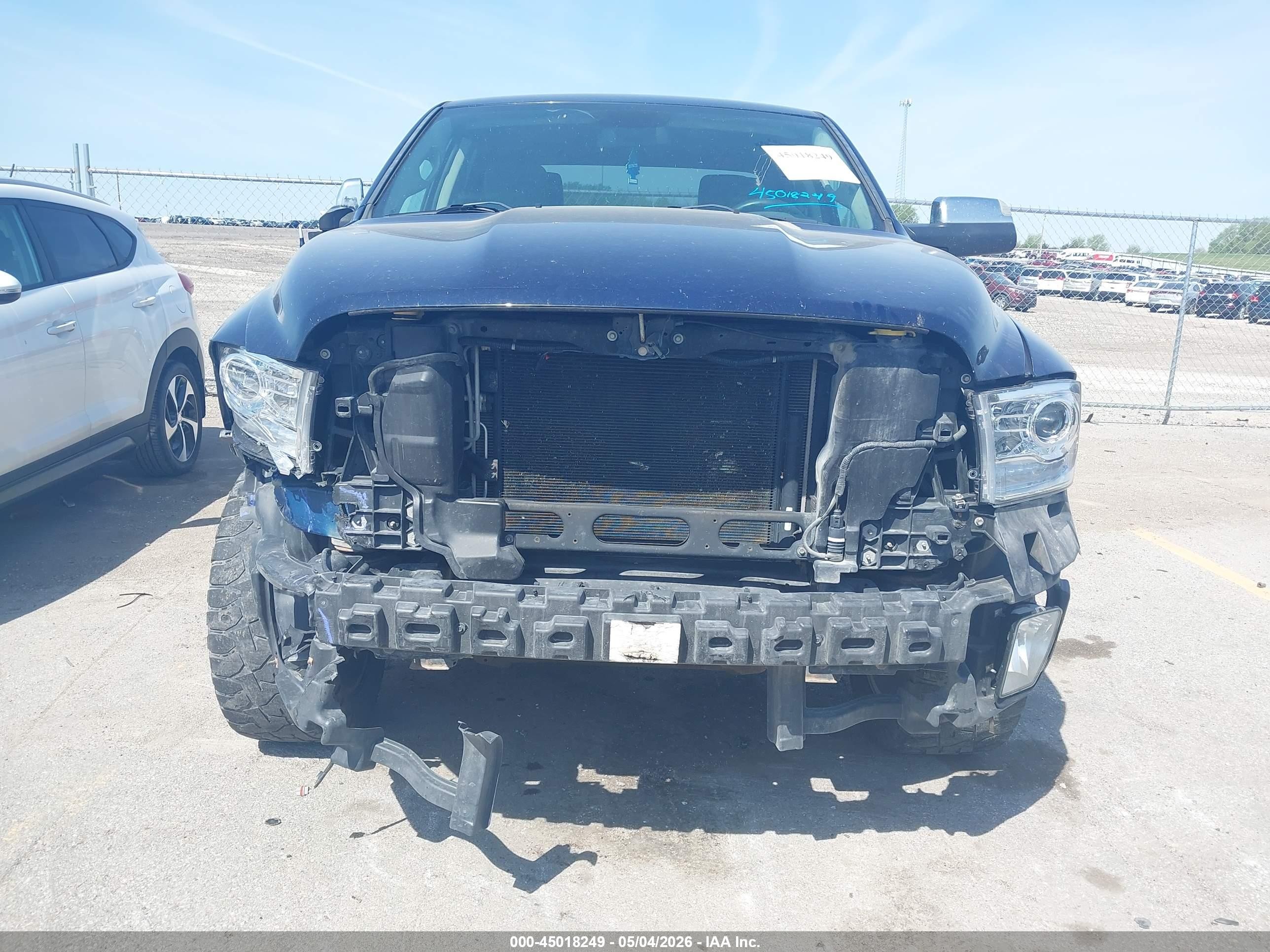 2013 Ram 1500 Express Синий vin: 1C6RR7KT3DS648463