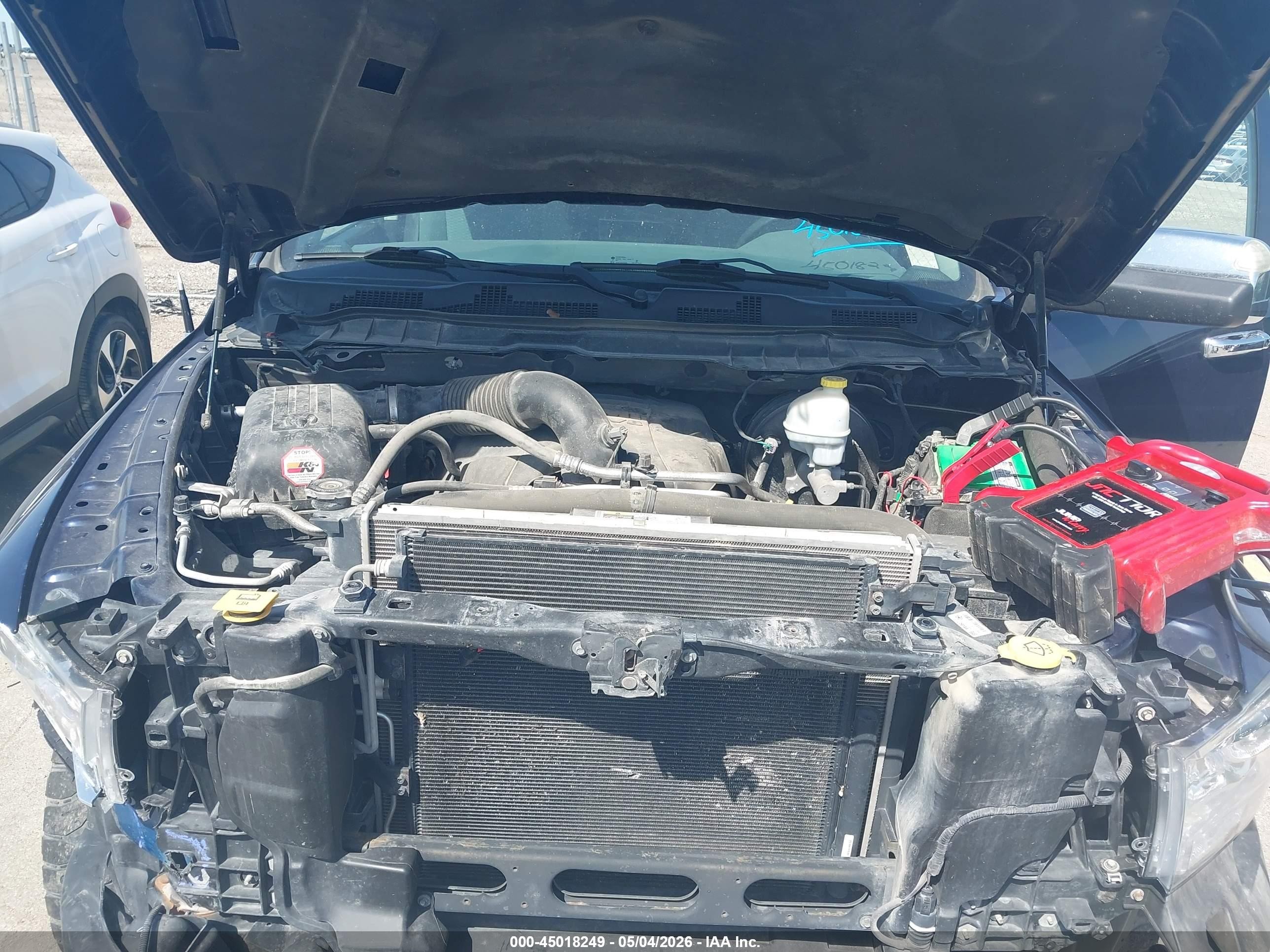 2013 Ram 1500 Express Синий vin: 1C6RR7KT3DS648463