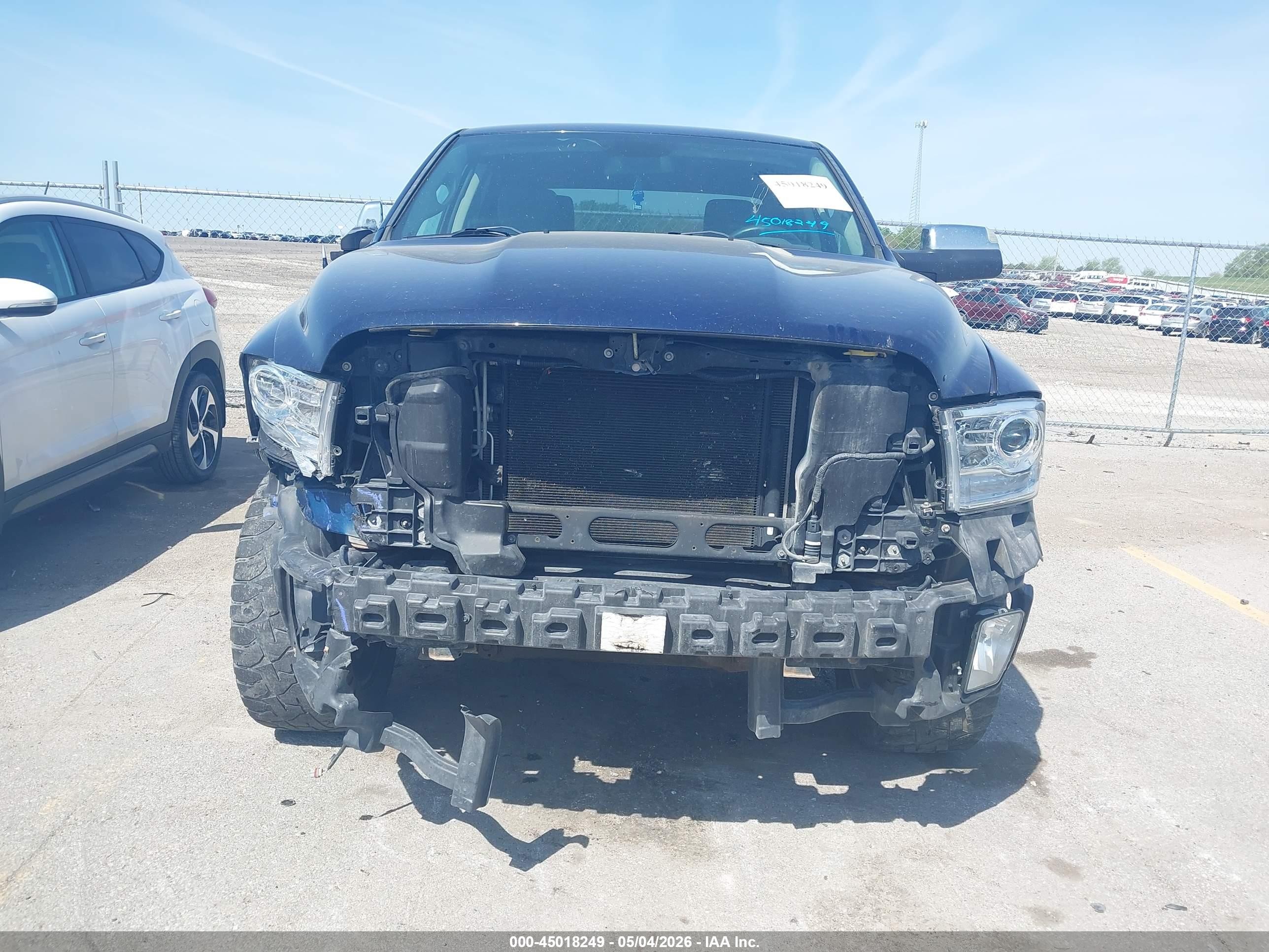 2013 Ram 1500 Express Синий vin: 1C6RR7KT3DS648463