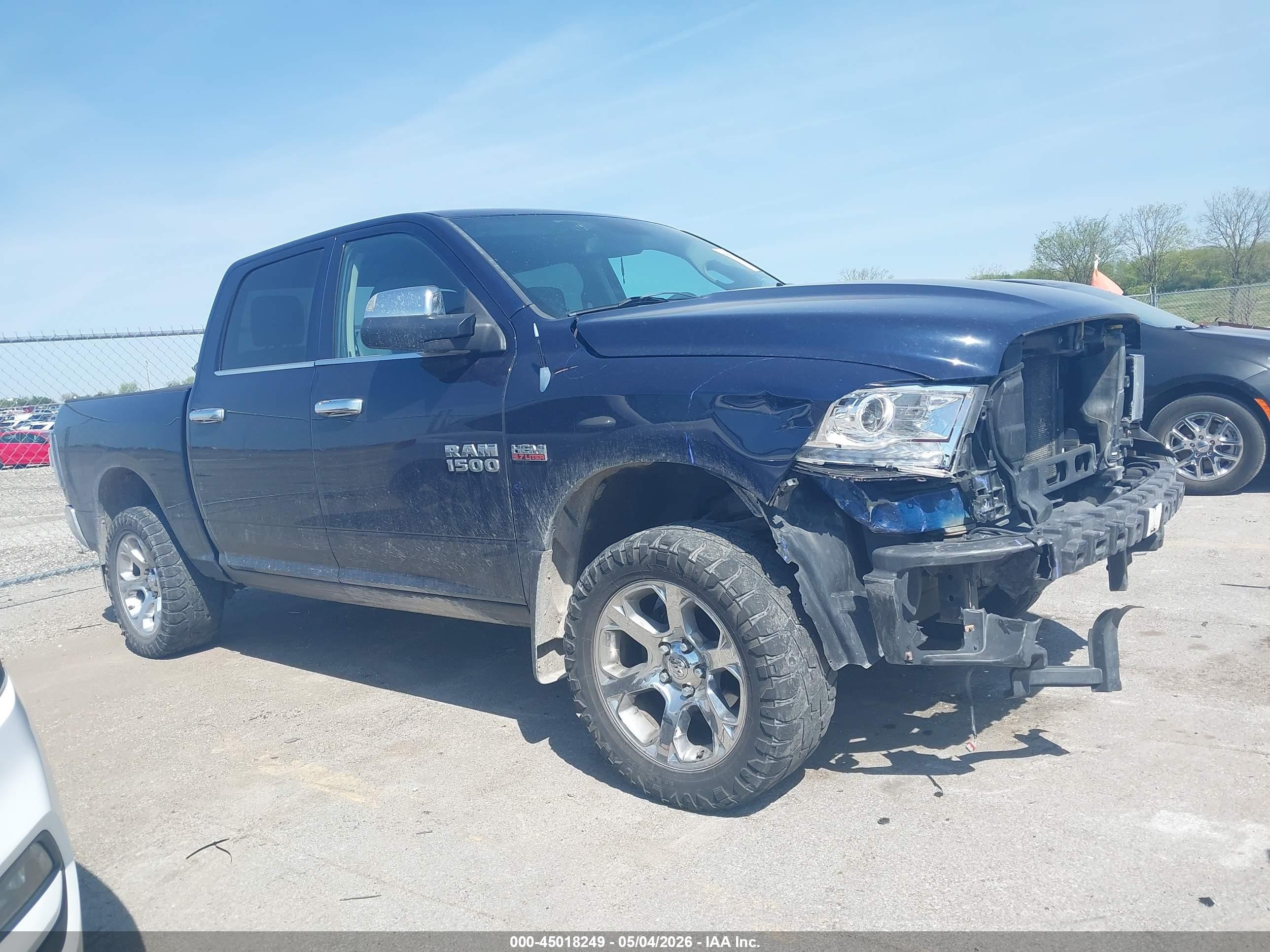 2013 Ram 1500 Express Синий vin: 1C6RR7KT3DS648463
