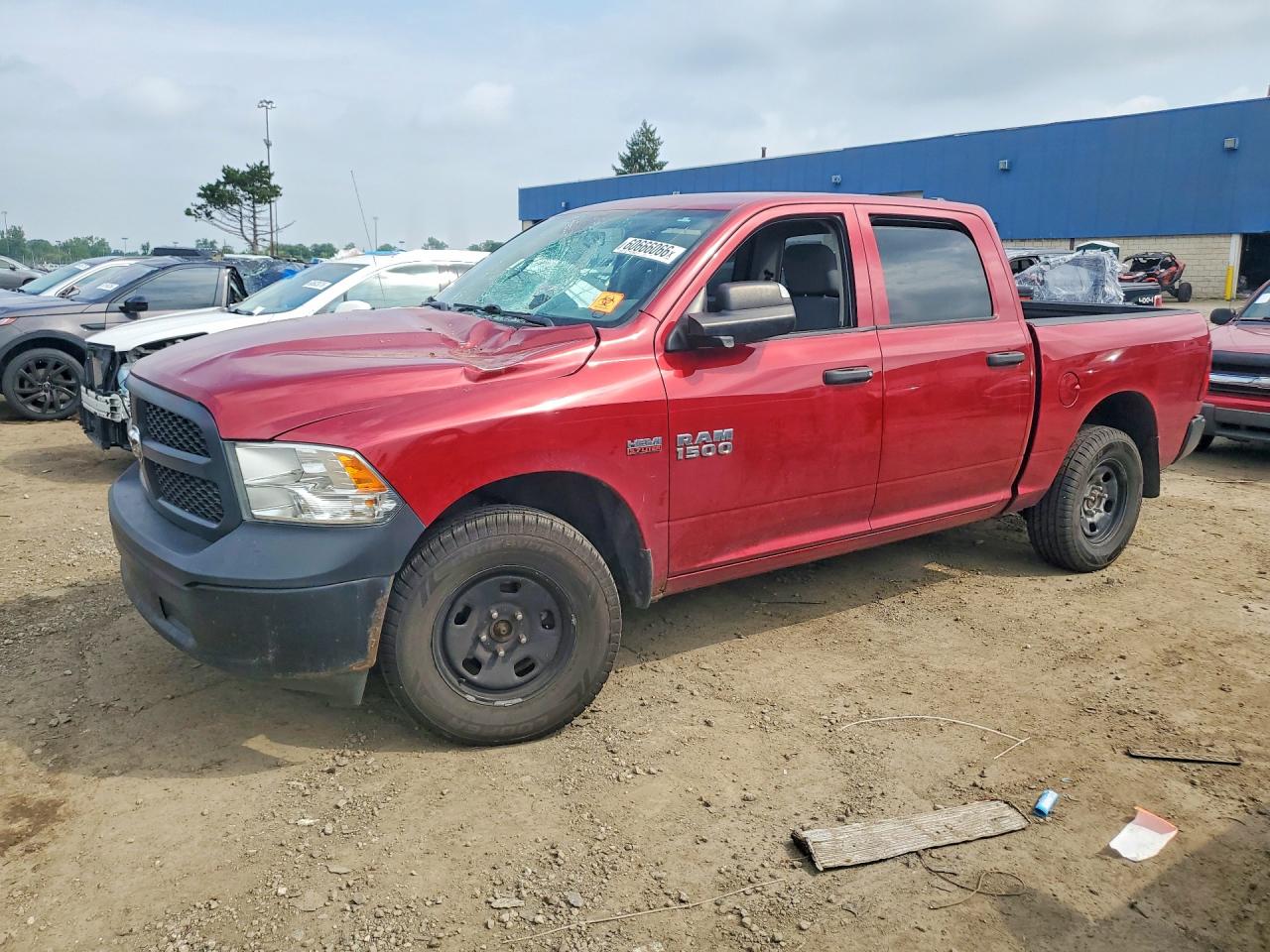 2014 Ram 1500 St Maroon vin: 1C6RR7KT3ES157473
