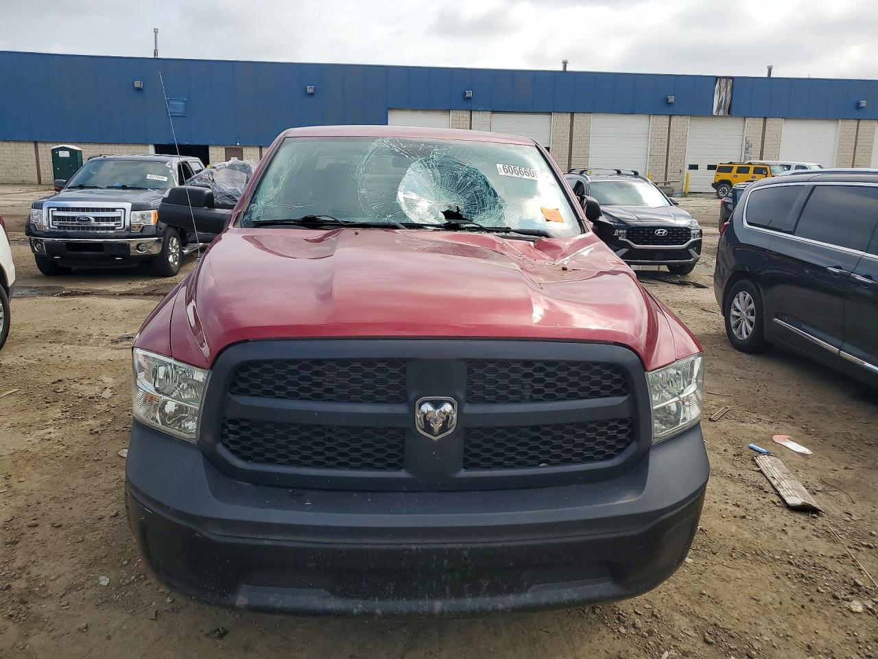 2014 Ram 1500 St Maroon vin: 1C6RR7KT3ES157473