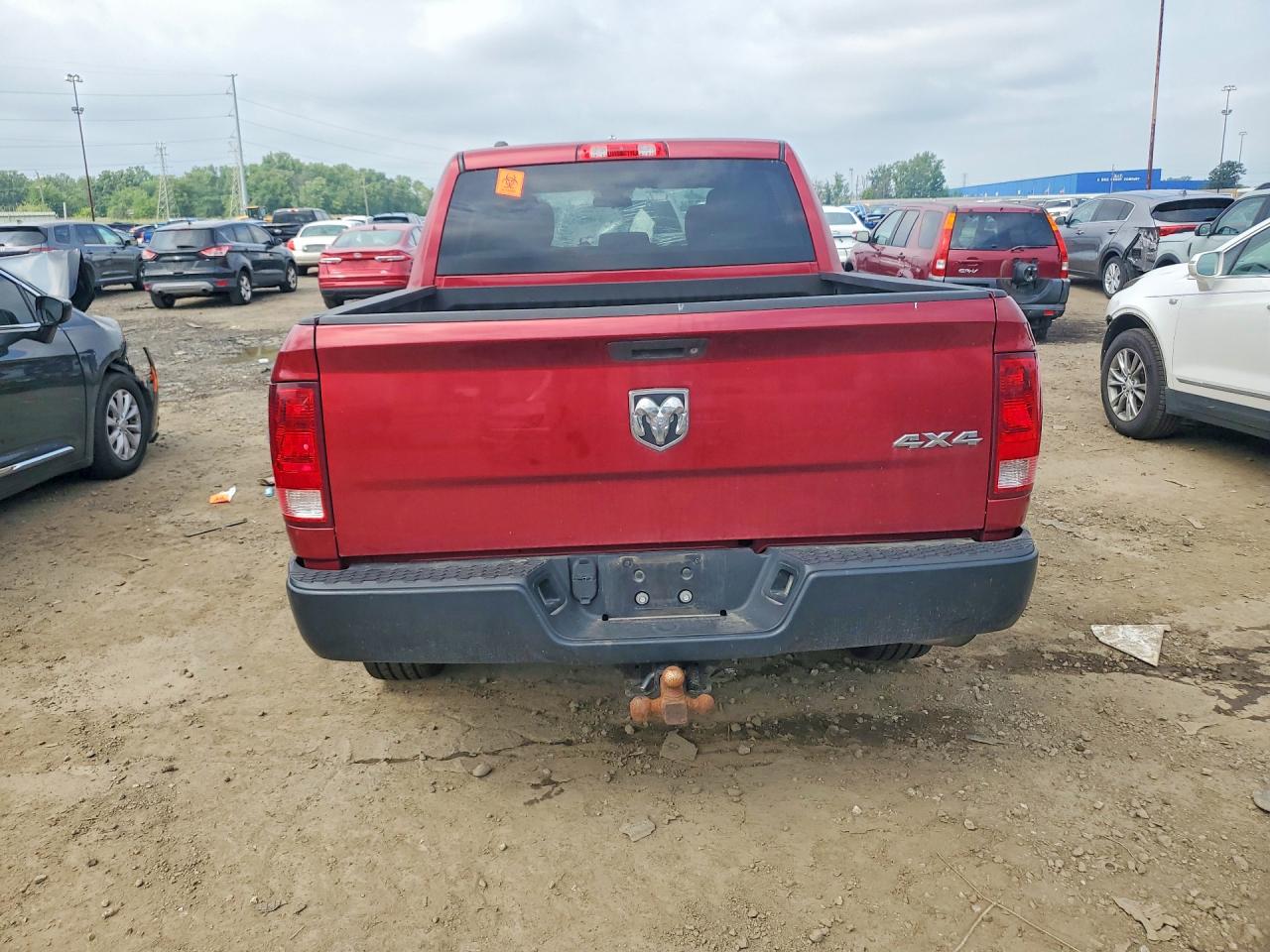 2014 Ram 1500 St Maroon vin: 1C6RR7KT3ES157473