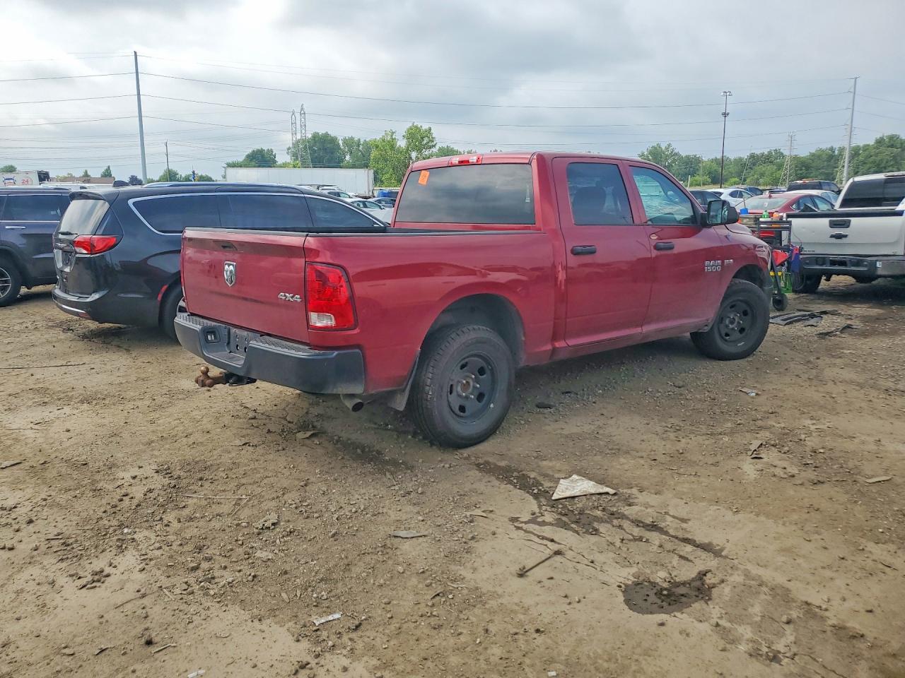 2014 Ram 1500 St Maroon vin: 1C6RR7KT3ES157473