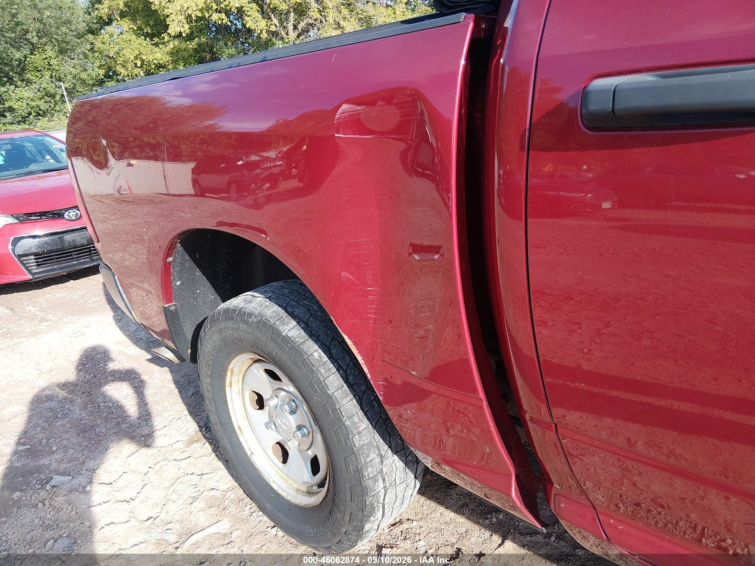 2014 Ram 1500 Tradesman Red vin: 1C6RR7KT3ES159045