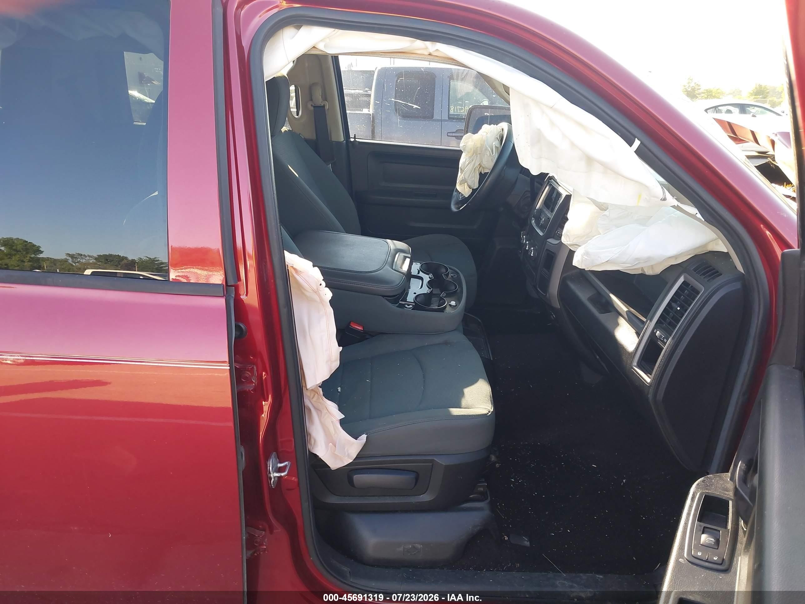 2014 Ram 1500 Express Red vin: 1C6RR7KT3ES174175
