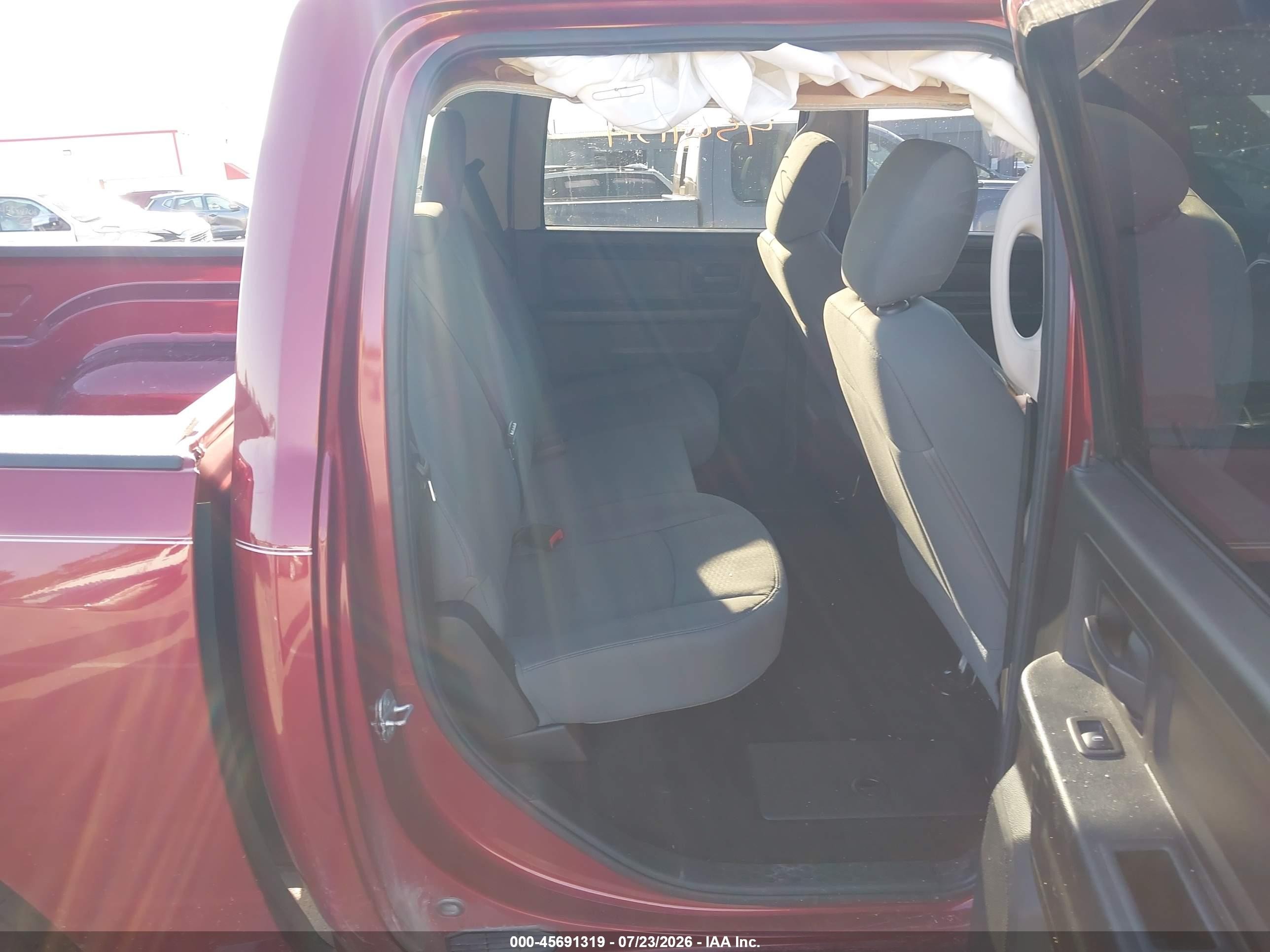 2014 Ram 1500 Express Red vin: 1C6RR7KT3ES174175