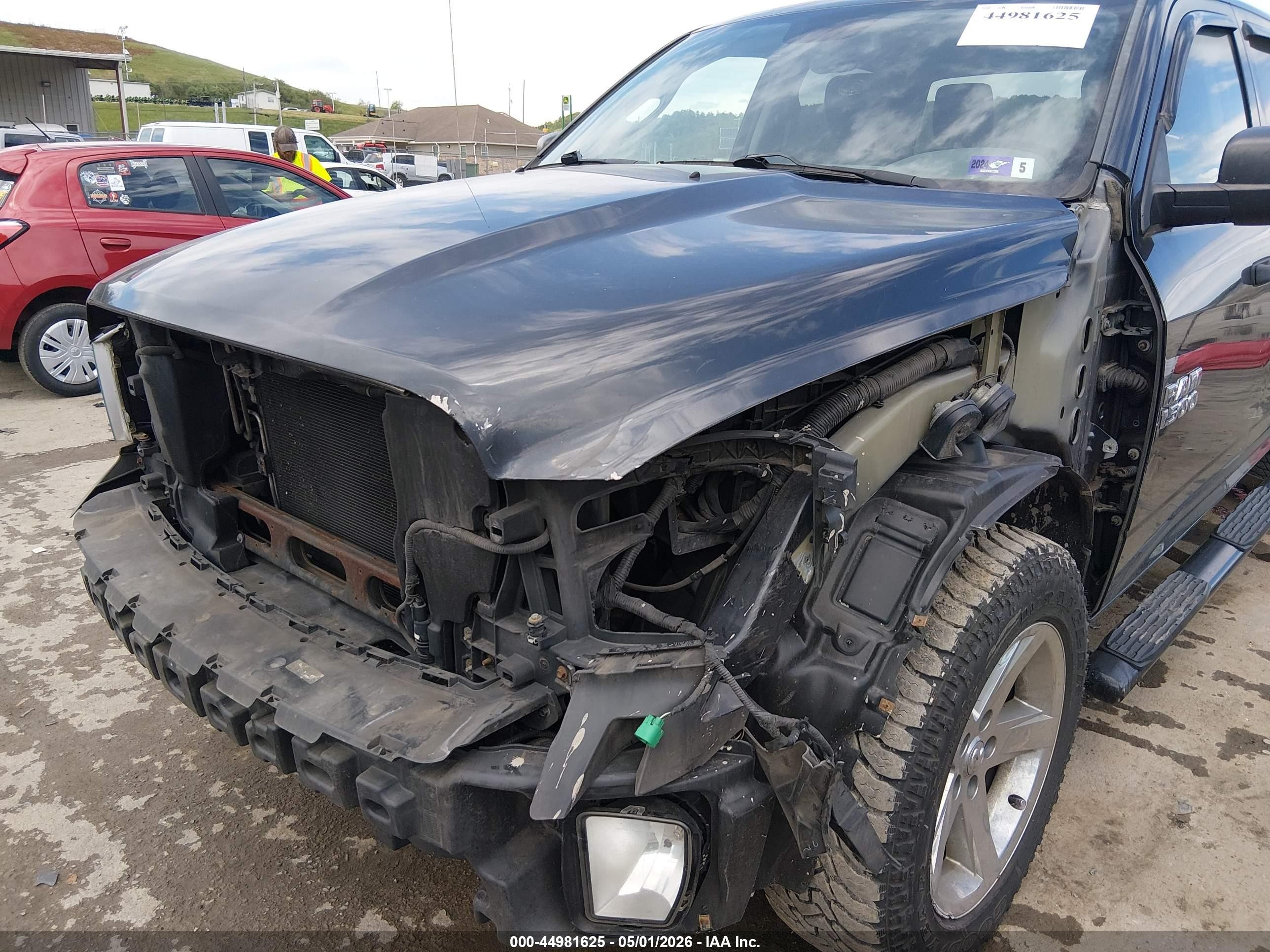 2014 Ram 1500 Express Dark Blue vin: 1C6RR7KT3ES195351