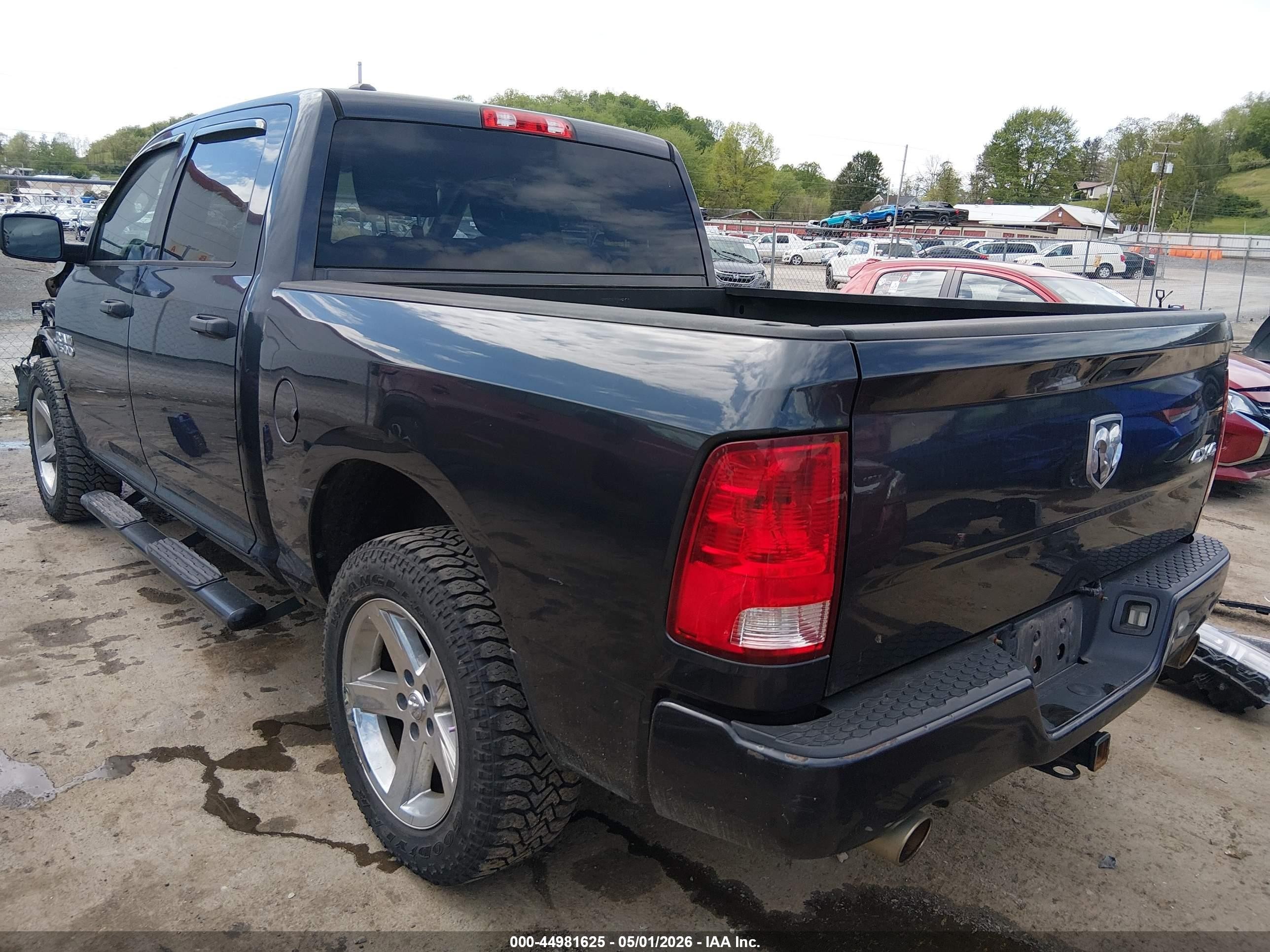 2014 Ram 1500 Express Dark Blue vin: 1C6RR7KT3ES195351