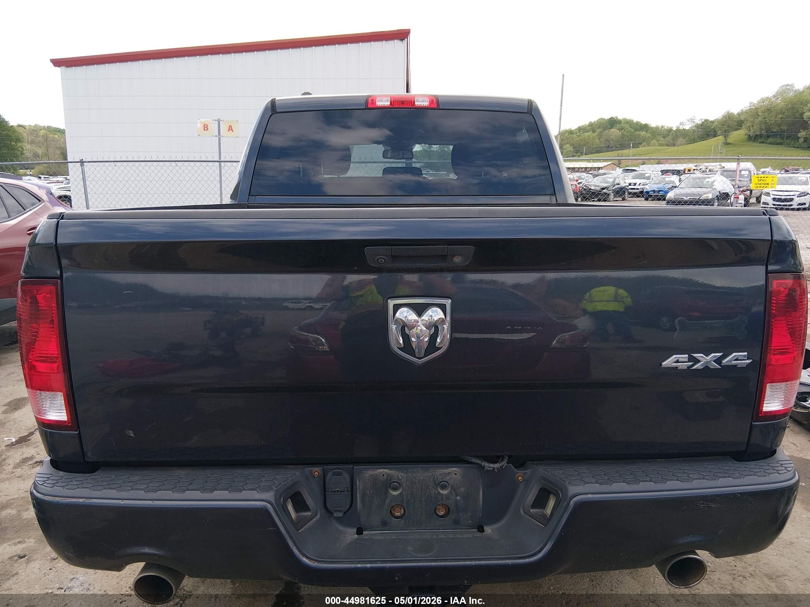 2014 Ram 1500 Express Dark Blue vin: 1C6RR7KT3ES195351