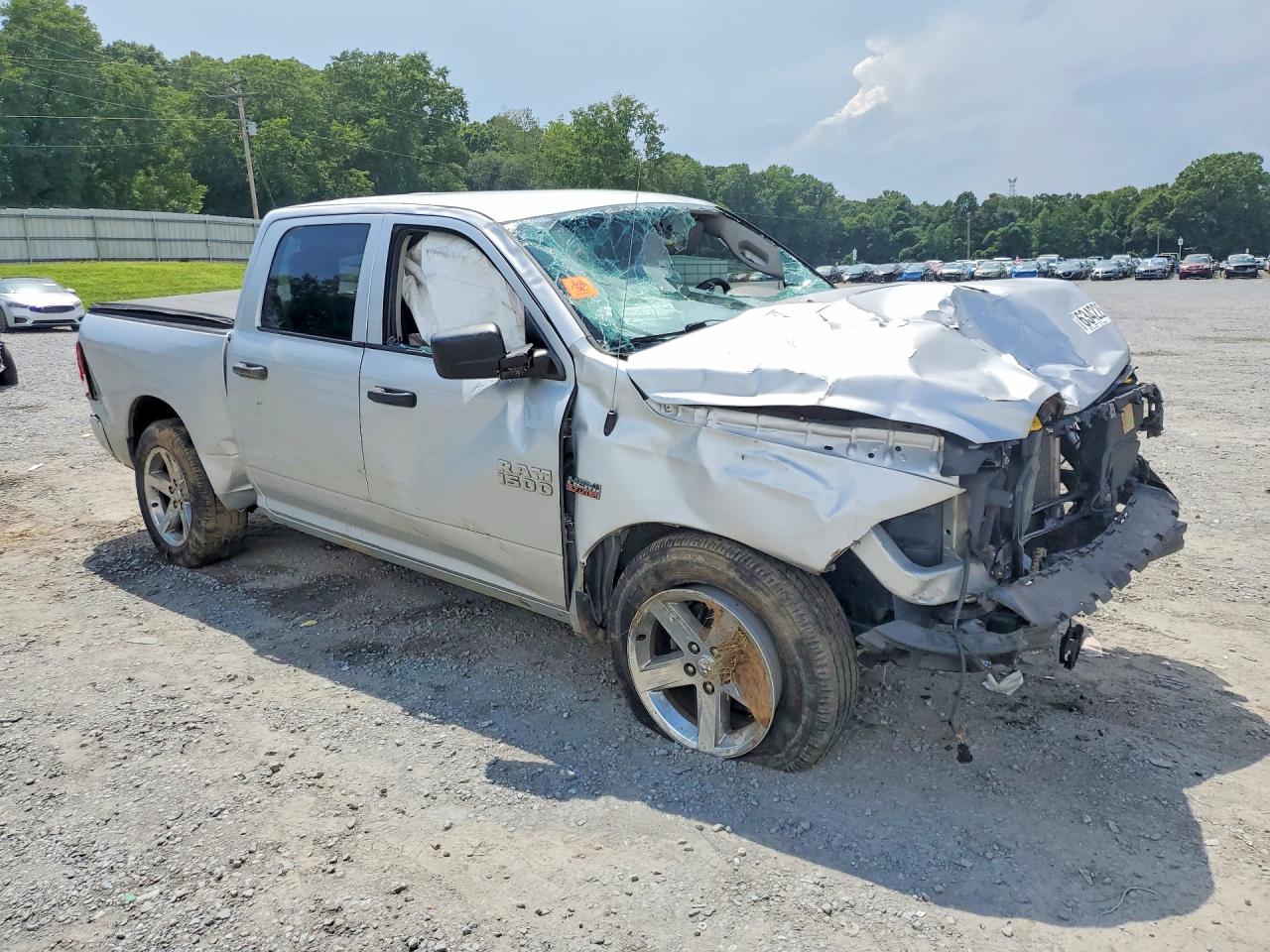 2015 Ram 1500 St Silver vin: 1C6RR7KT3FS586968