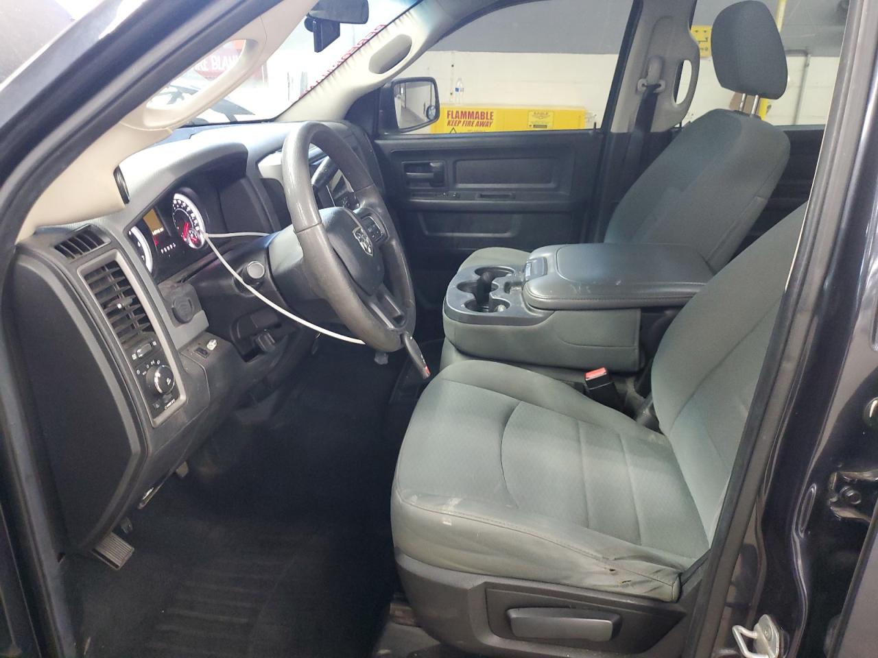 2013 Ram 1500 St Blue vin: 1C6RR7KT4DS683013 Damage: Left Front Seat Cushion, Worn, Replacement Required