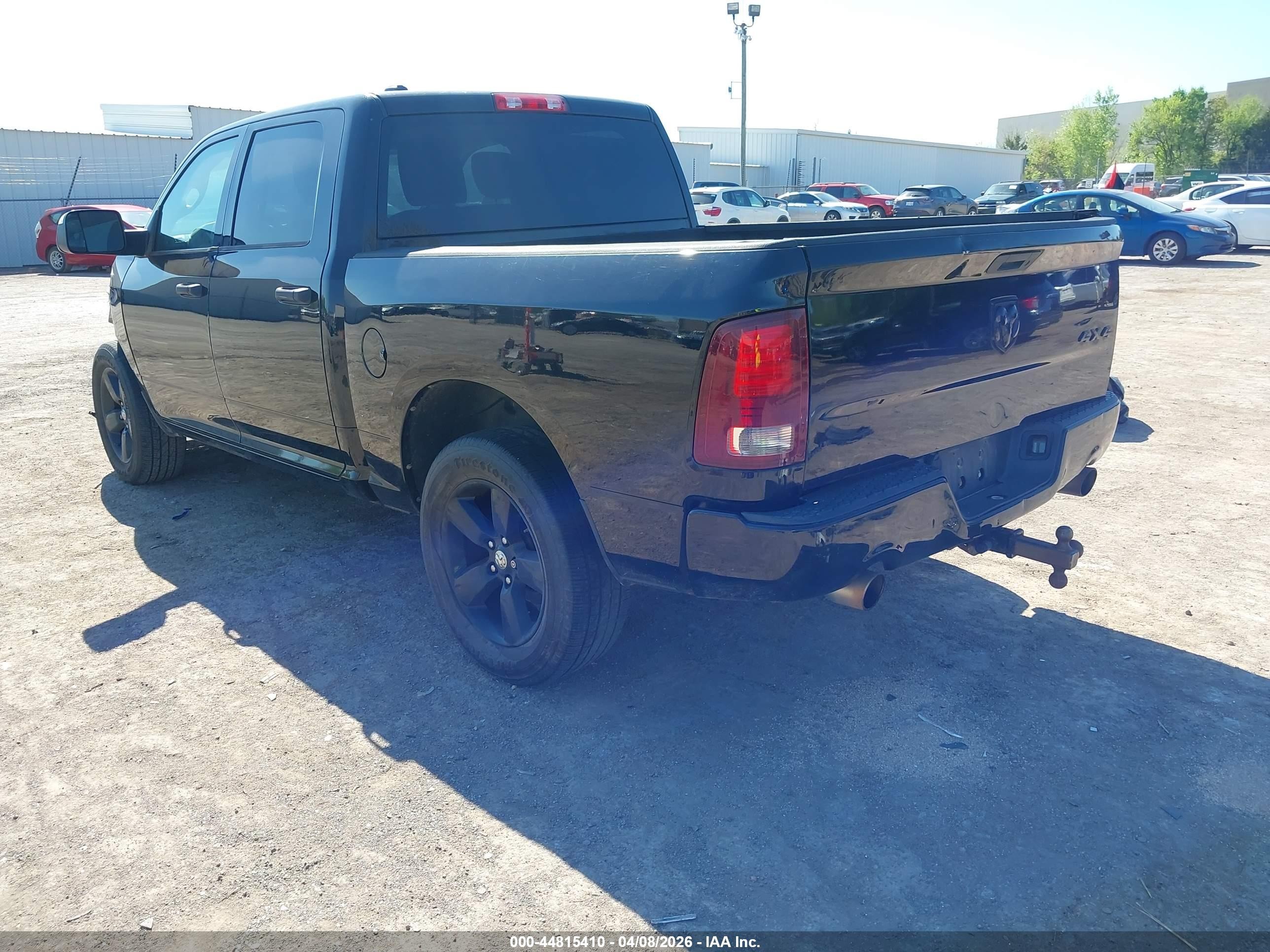 2013 Ram 1500 Express Black vin: 1C6RR7KT4DS720528