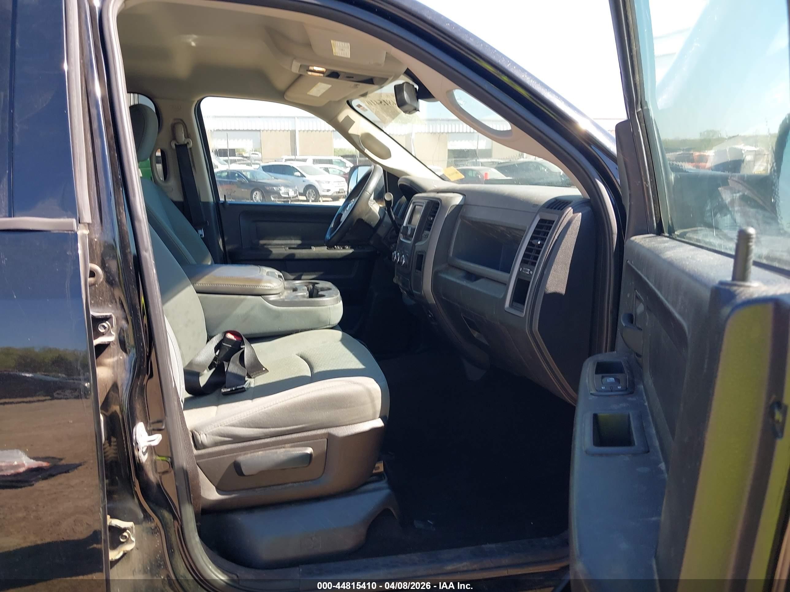 2013 Ram 1500 Express Black vin: 1C6RR7KT4DS720528